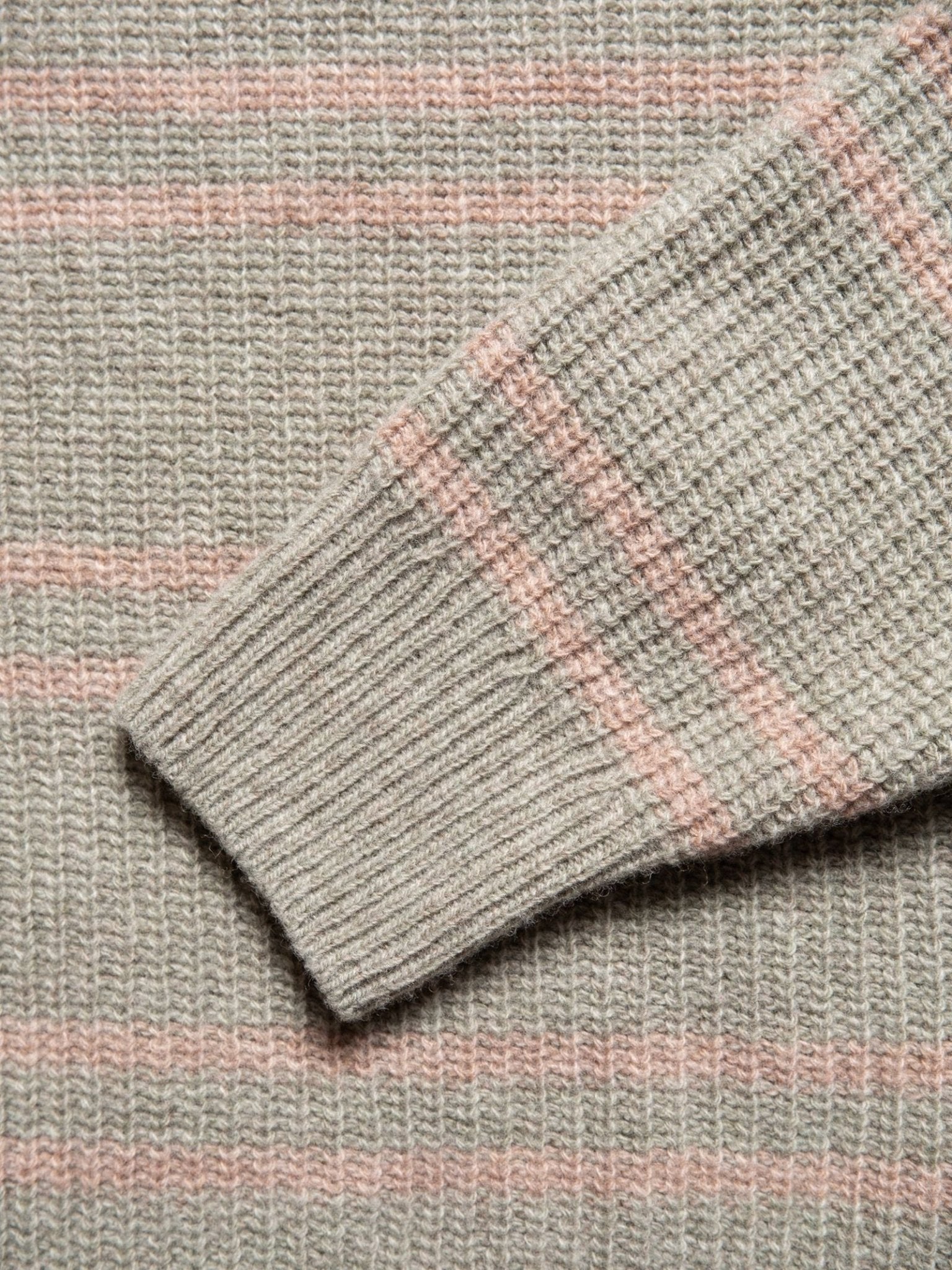 Gurra Striped Sweater - Nudie Jeans - Danali - 150568-GreenMelange-S