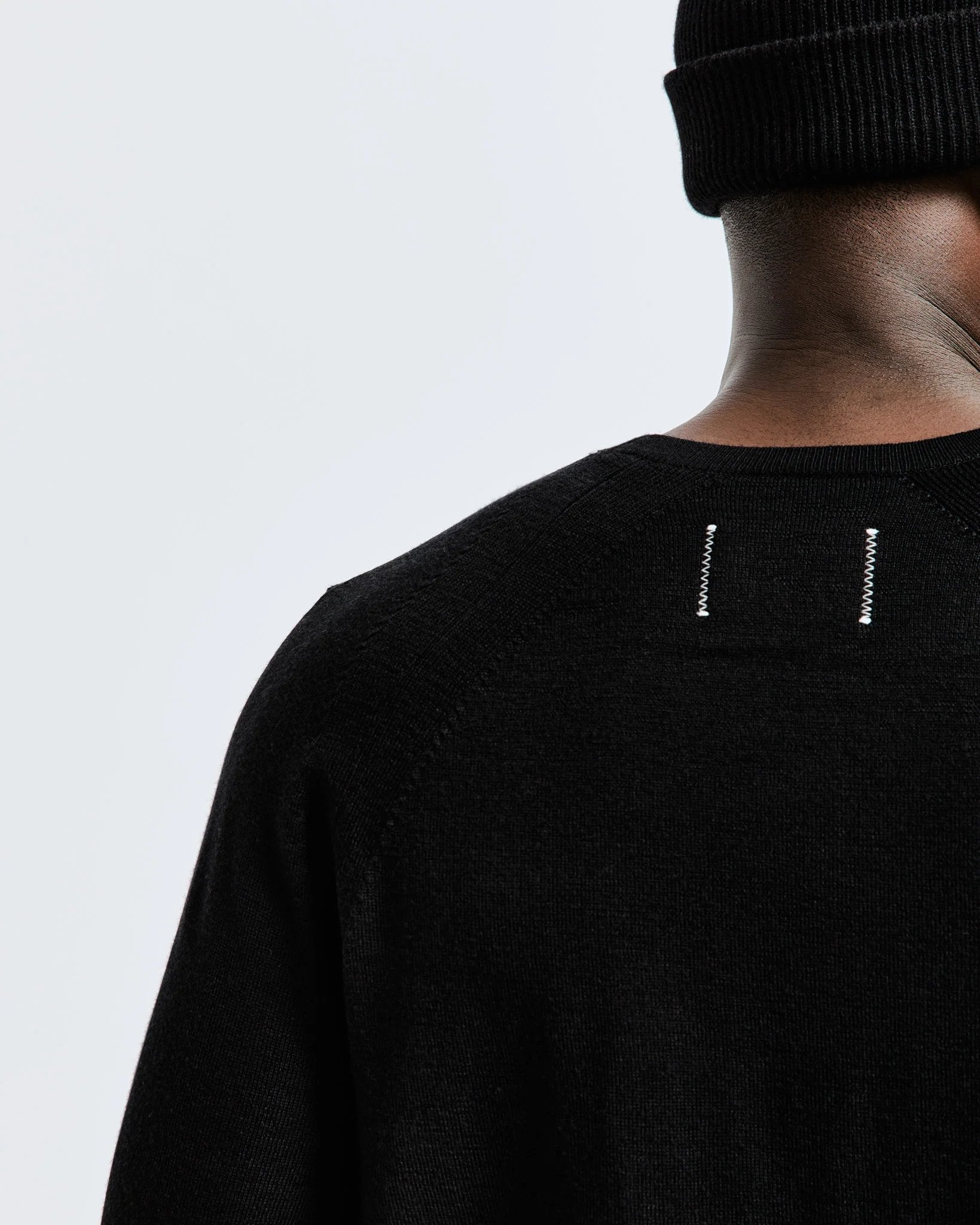 Harry Crewneck Sweater - Reigning Champ - Danali - RC-6036-BLACK-M