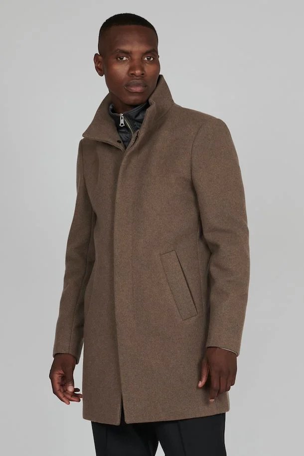 Harvey Classic Wool Coat - Matinique - Danali - 30203845-112-M