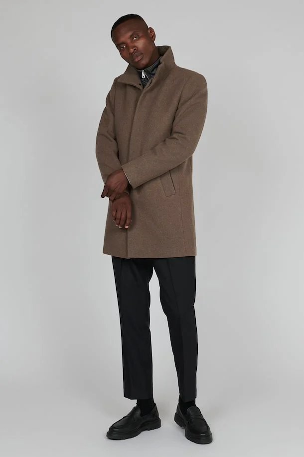 Harvey Classic Wool Coat - Matinique - Danali - 30203845-112-M