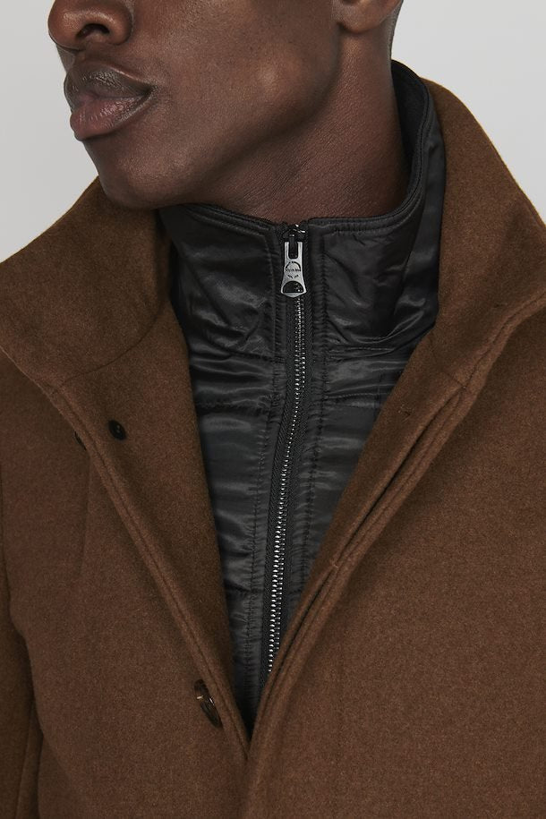 Harvey Classic Wool Coat - Matinique - Danali - 30203845-930-M