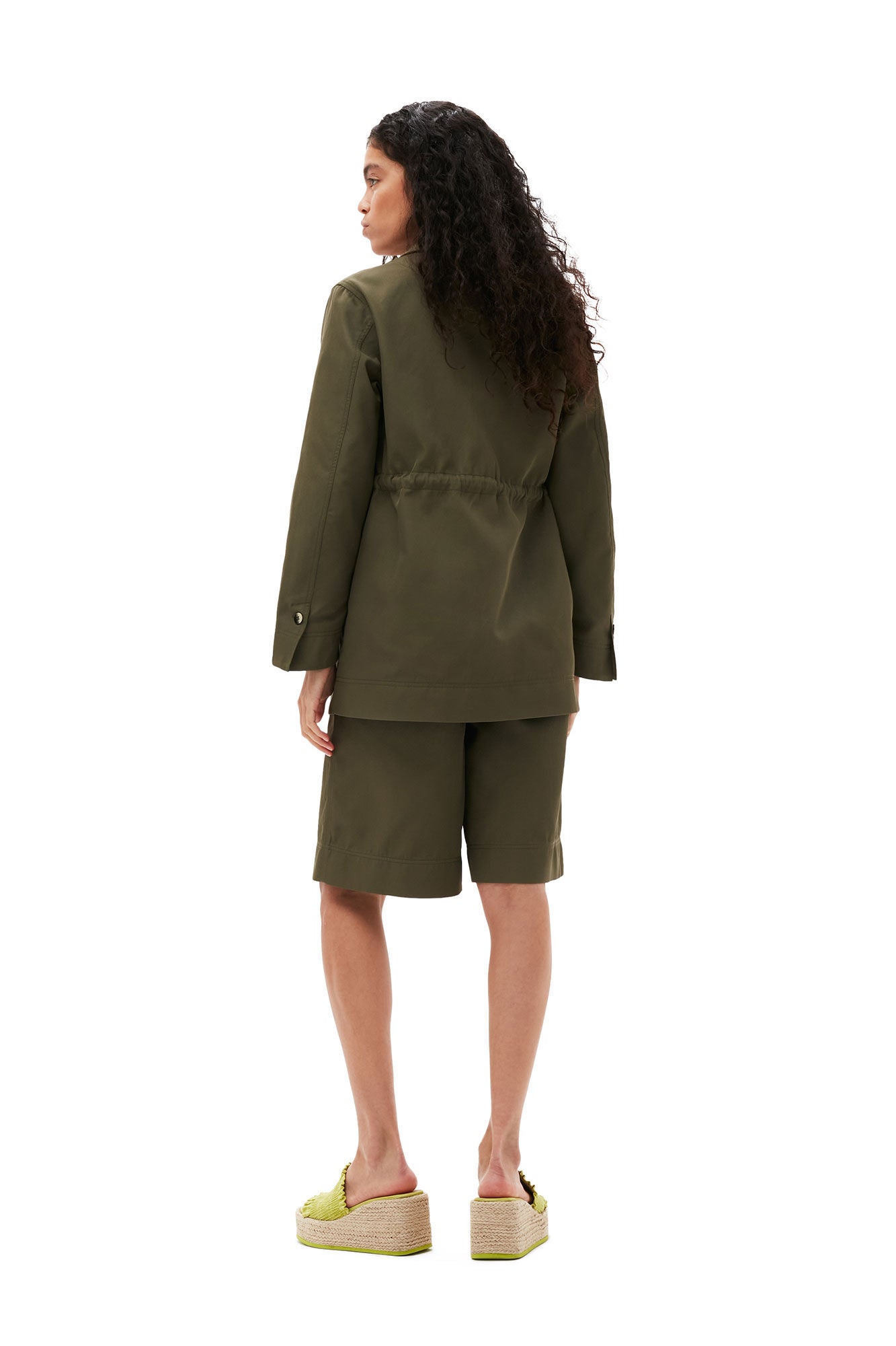 Heavy Twill Jacket - Ganni - Danali - F8003-861-34