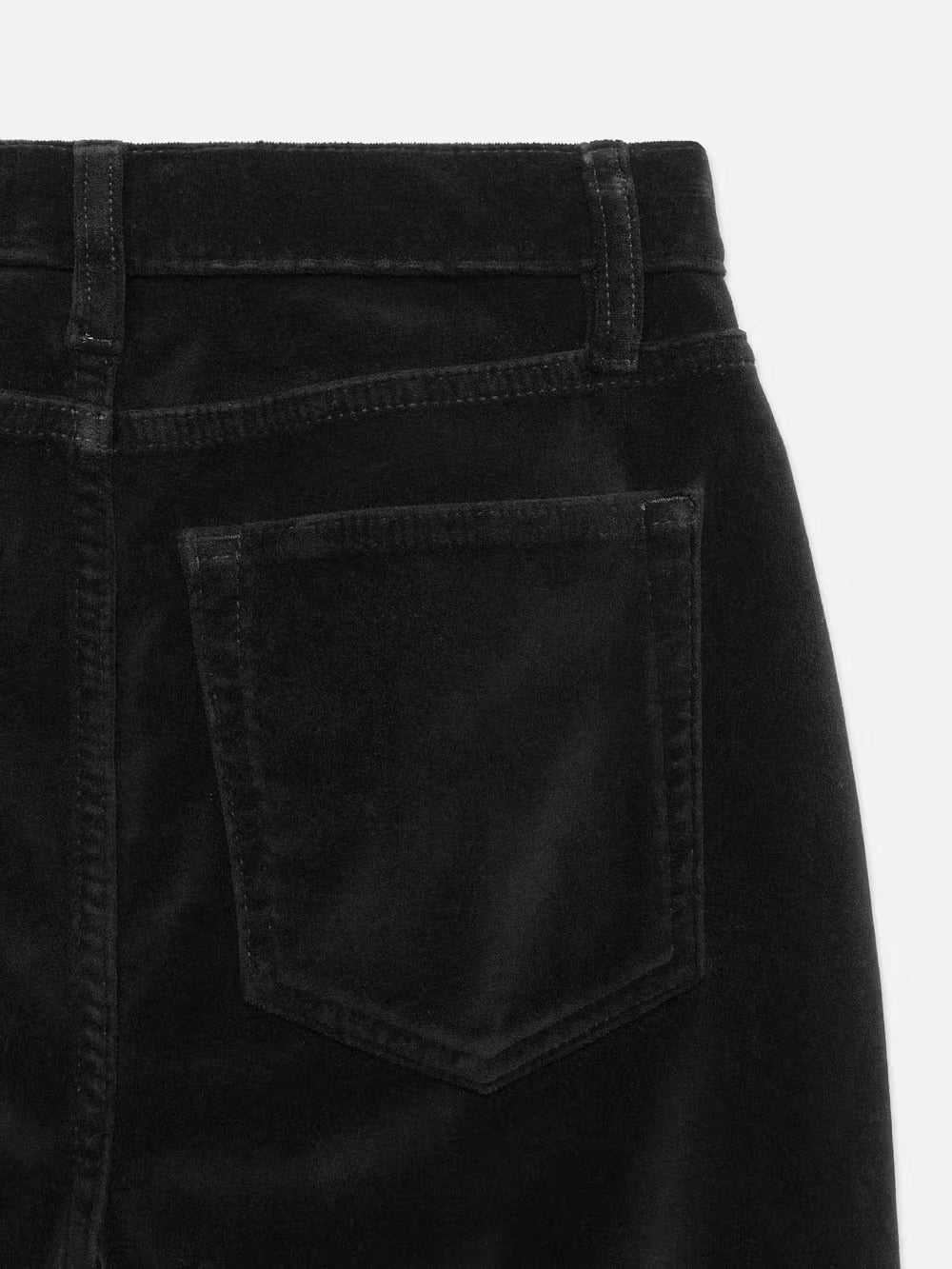 Le High Flare Velveteen - Frame - Danali - LHF715-BLK-25