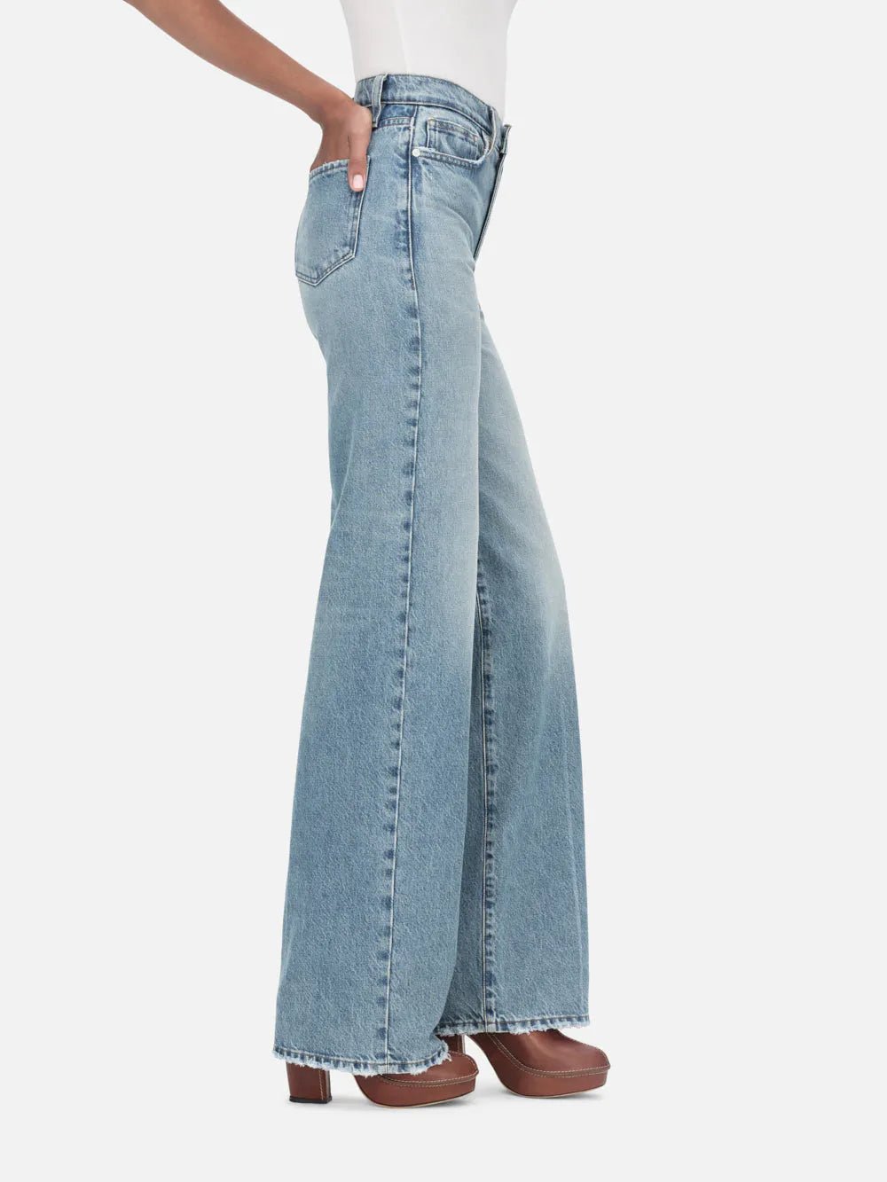 Le Jane Wide Leg Jean - Frame - Danali - LJNWL510-VRBL-24