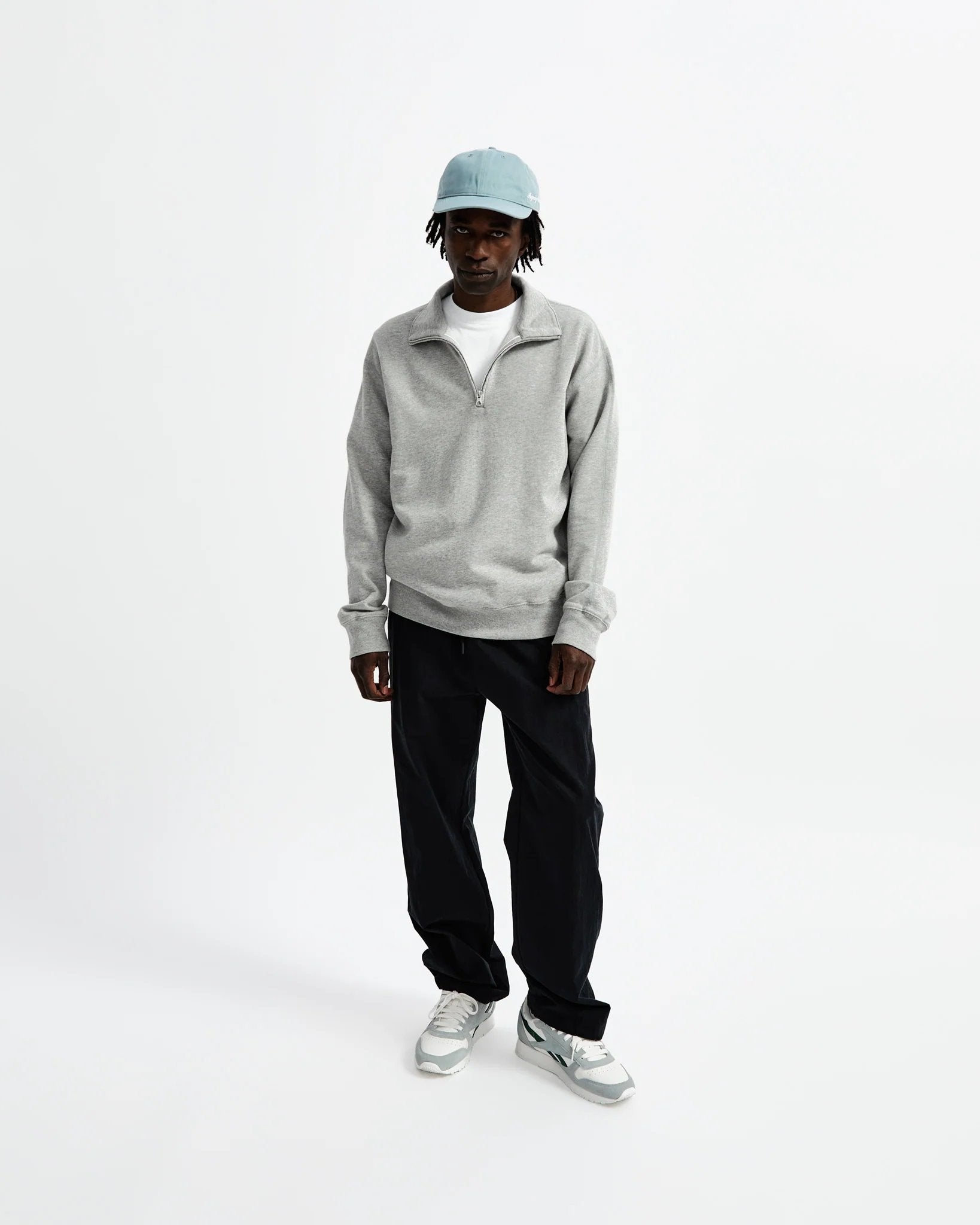 Lightweight Terry Relaxed Quarter Zip - Reigning Champ - Danali - RC-3837-Grey-M