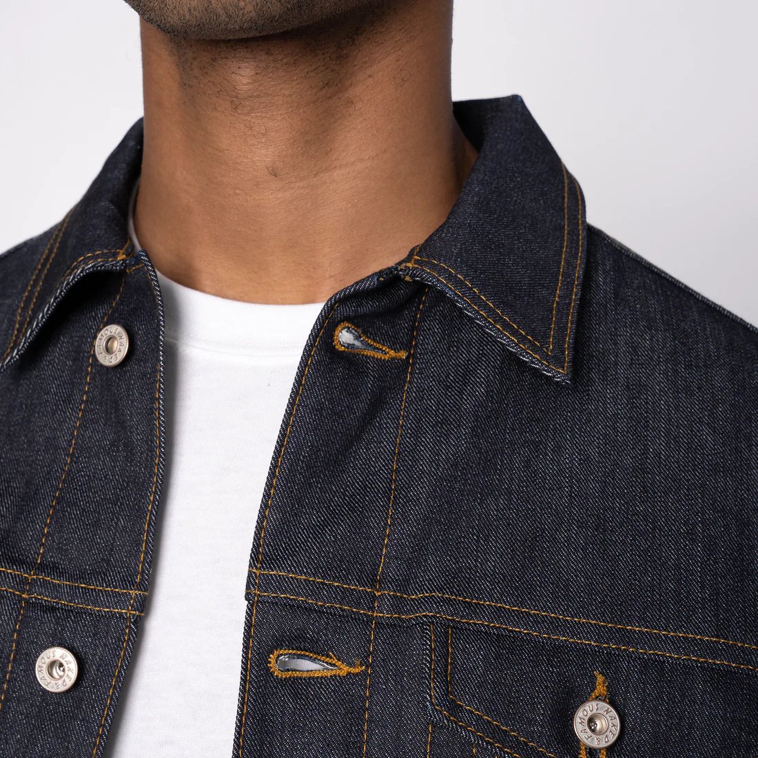 Lined Selvedge Denim Jacket - Naked & Famous Denim - Danali - 164027726-M