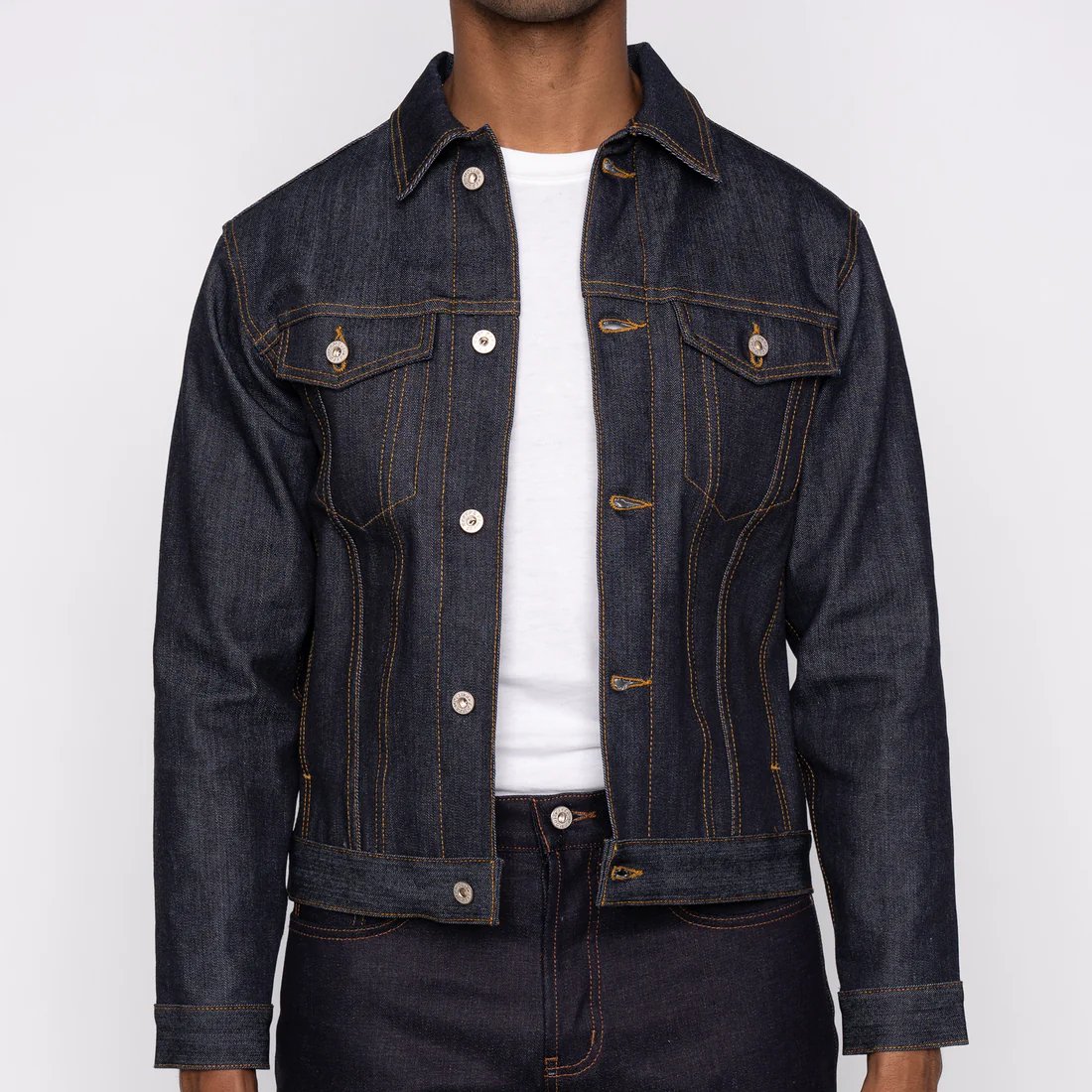 Lined Selvedge Denim Jacket - Naked & Famous Denim - Danali - 164027726-M