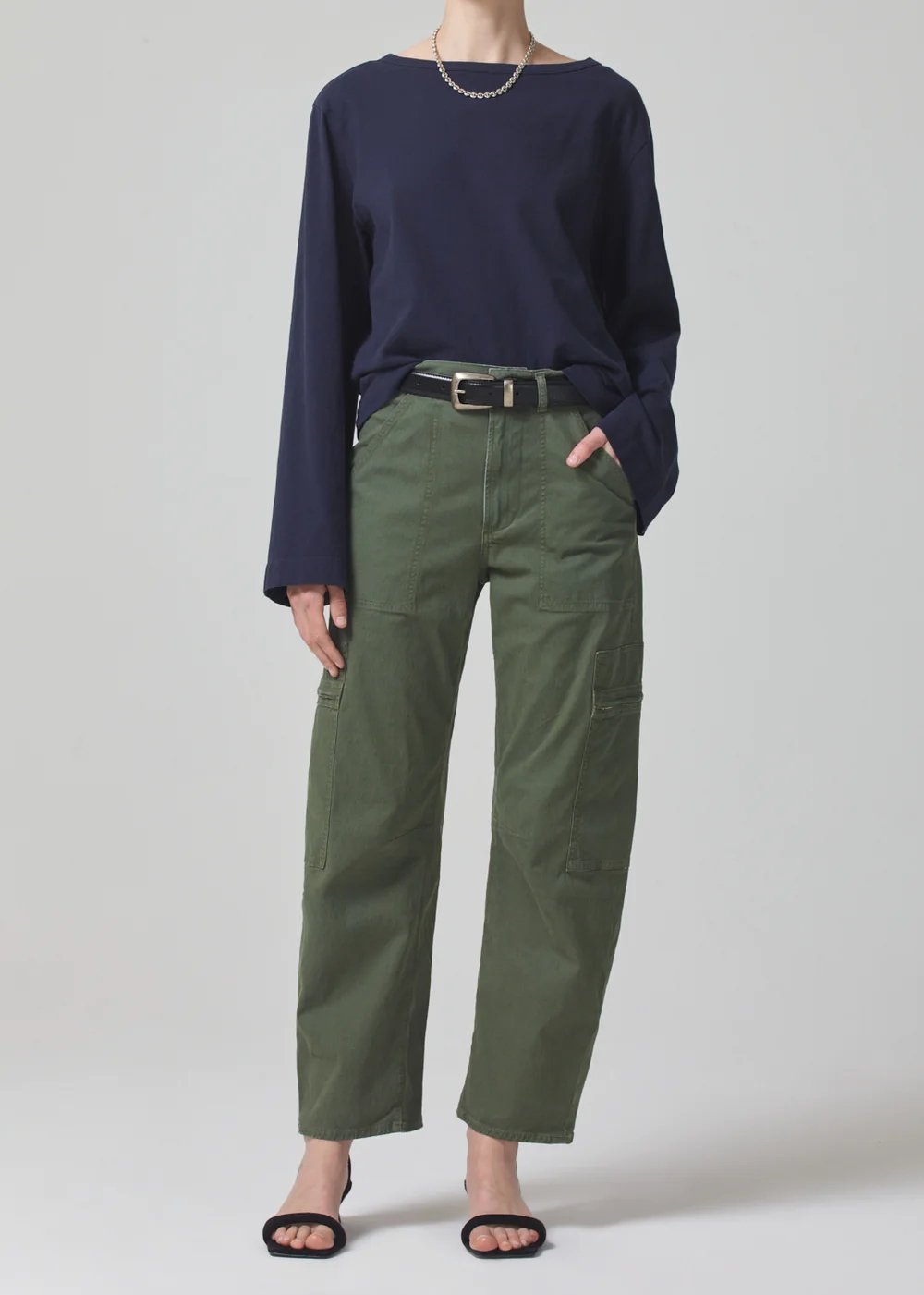 Marcelle Low Slung Cargo Pants