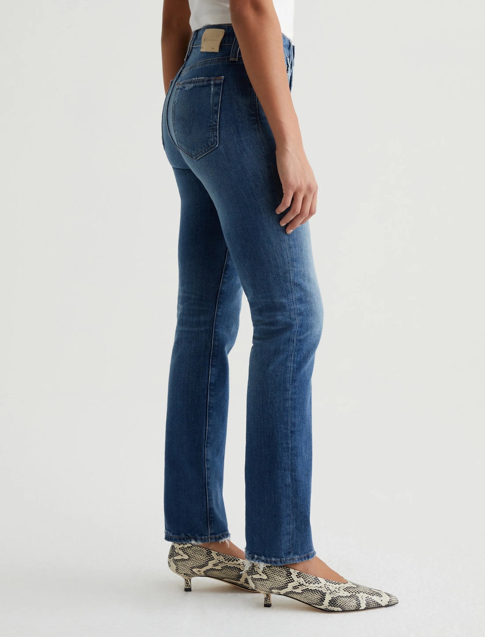 Mari High Rise Slim Straight Jean - AG Jeans - Danali - JRN1875UB-14YMET-25