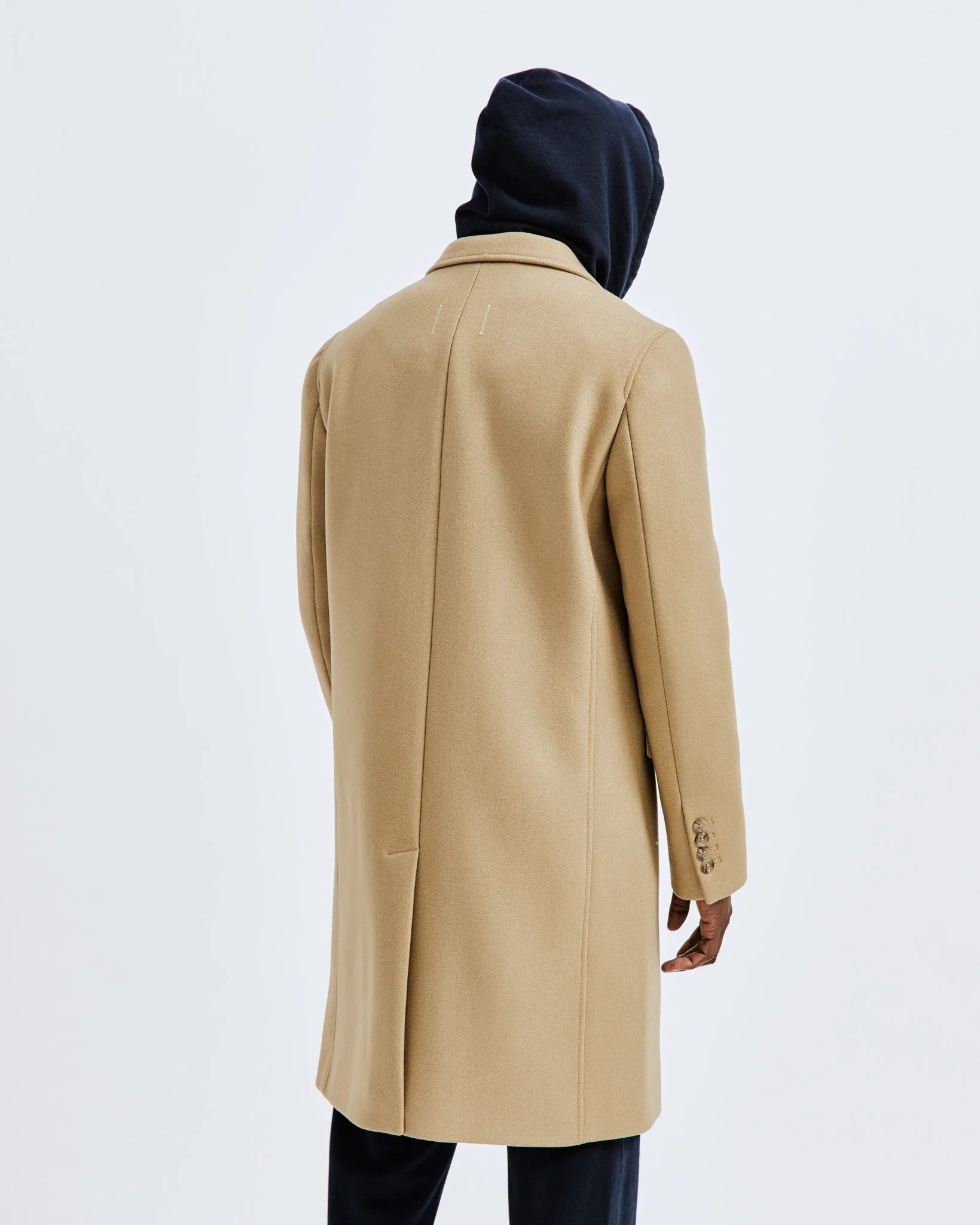 Melton Wool Away Coat - Reigning Champ - Danali - RC-4249-Tan-S