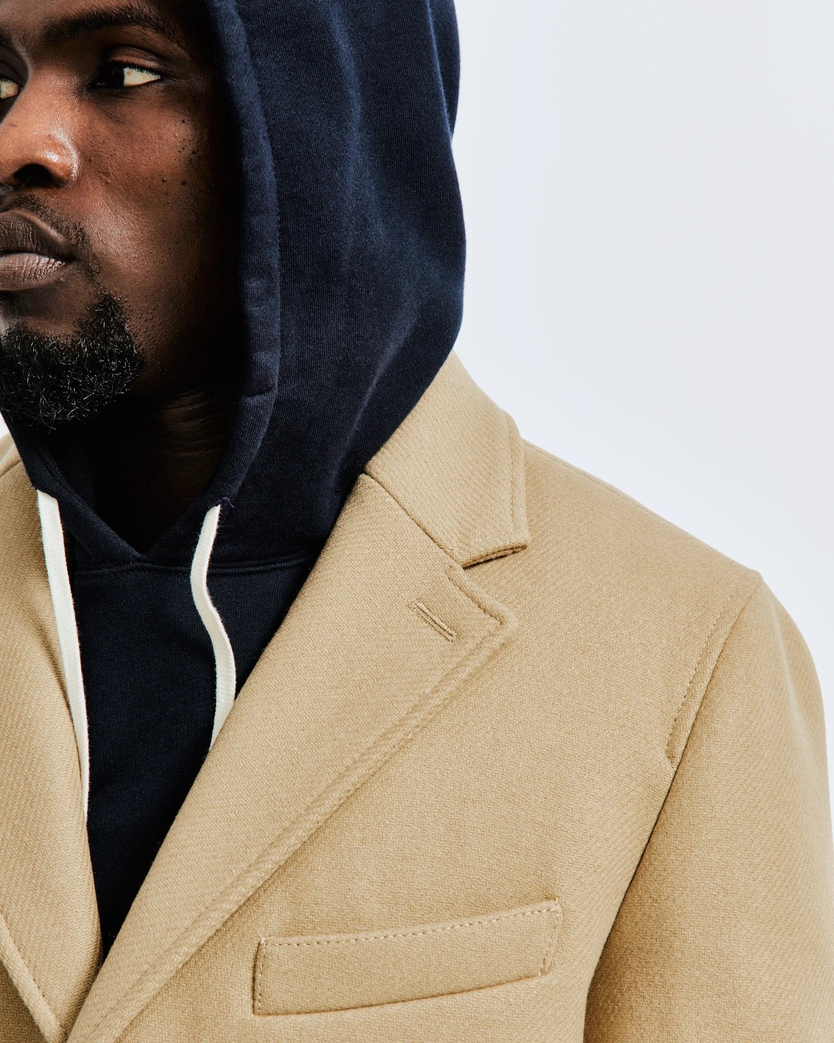 Melton Wool Away Coat - Reigning Champ - Danali - RC-4249-Tan-S