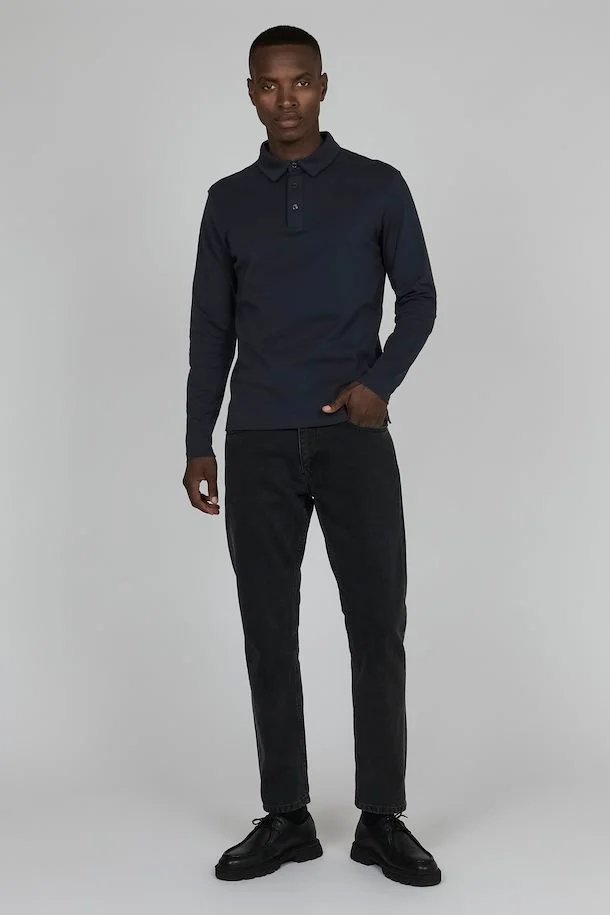 Oliver Long Sleeve Polo T-Shirt - Matinique - Danali - 30207068-011-S
