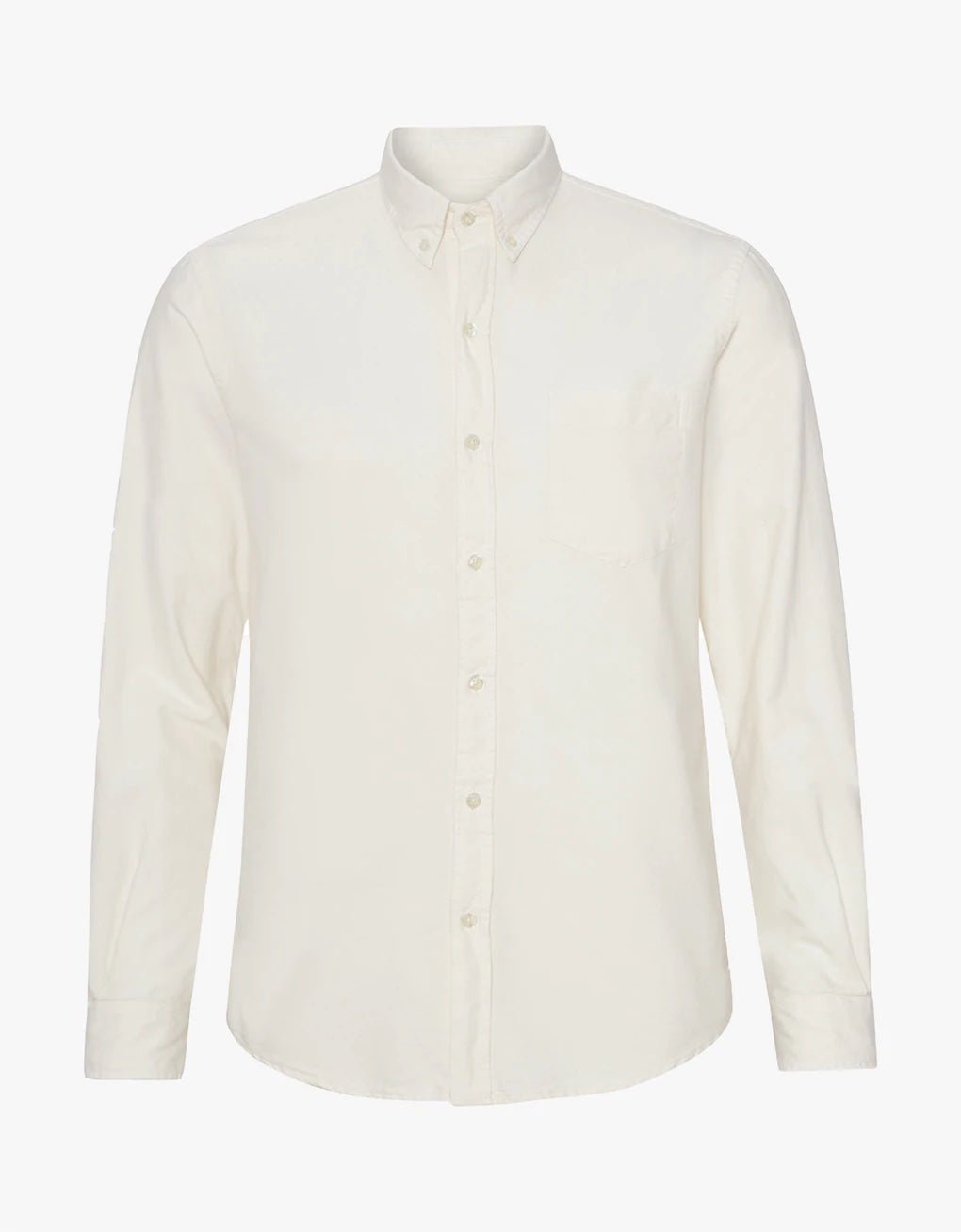 Organic Button Down Shirt - Colorful Standard - Danali - CS4002-Ivory-XS