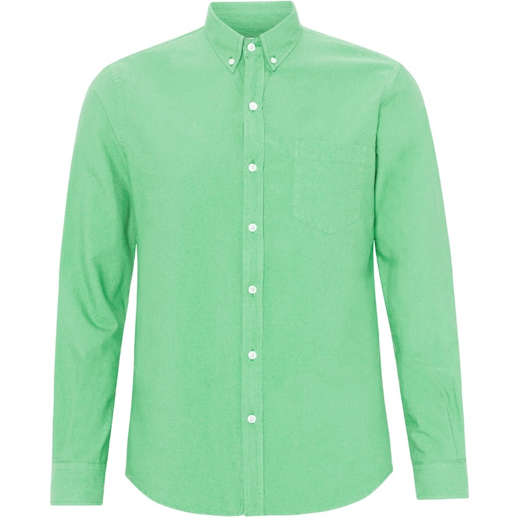 Organic Button Down Shirt - Colorful Standard - Danali - CS4002-SpringGreen-M