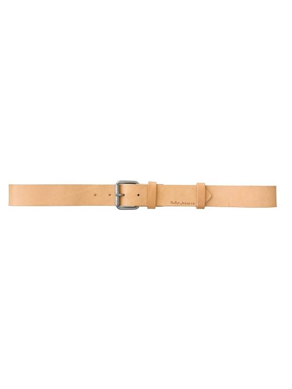 Pedersson Leather Belt - Nudie Jeans - Danali - 180747-Natural-75