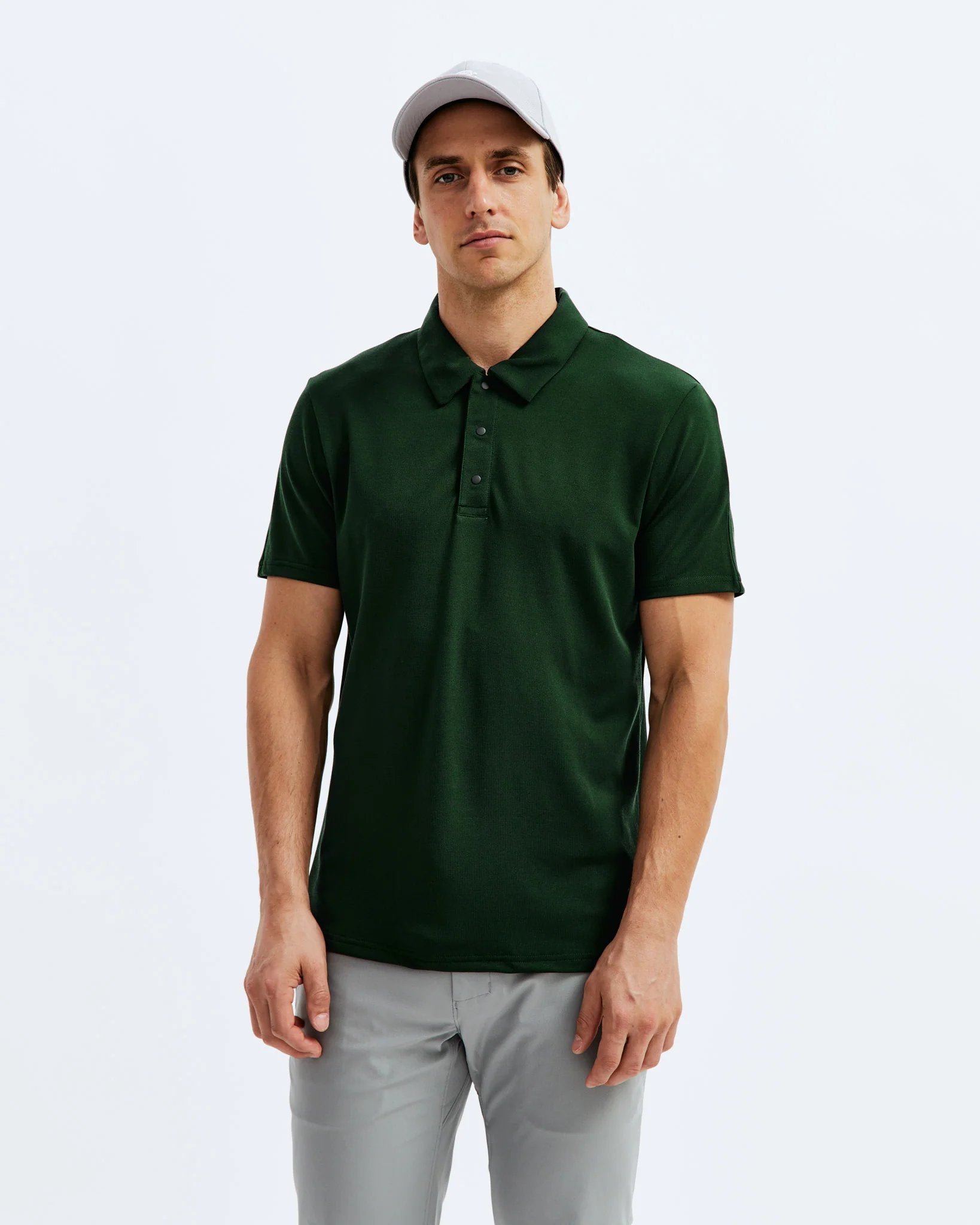 Polartec Delta Polo - Reigning Champ - Danali - RC-1393-Green-S