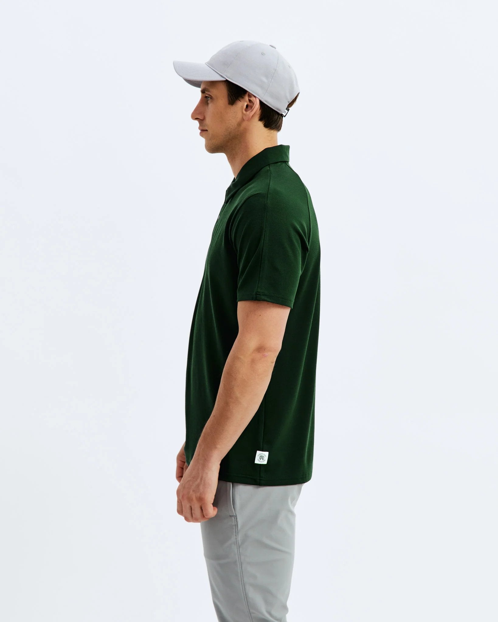 Polartec Delta Polo - Reigning Champ - Danali - RC-1393-Green-S