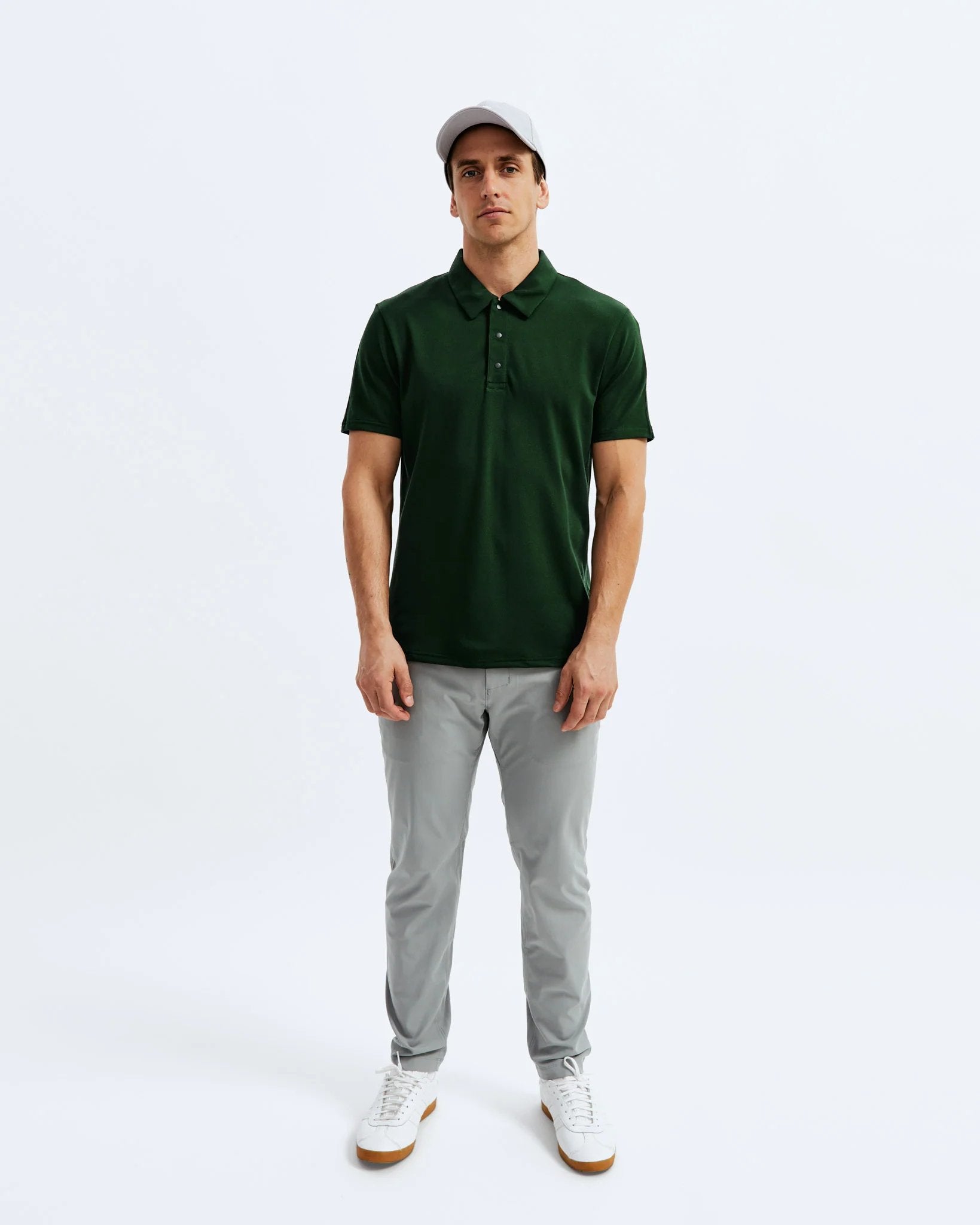 Polartec Delta Polo - Reigning Champ - Danali - RC-1393-Green-S