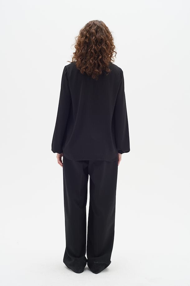 Rinda Blouse - InWear - Danali - 30105766-Black-6