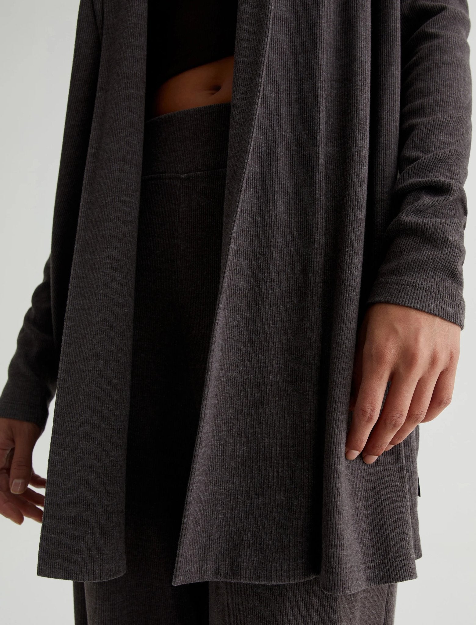 Saamie Ribbed Cardigan - AG Jeans - Danali - MSR71400-STOW-XS