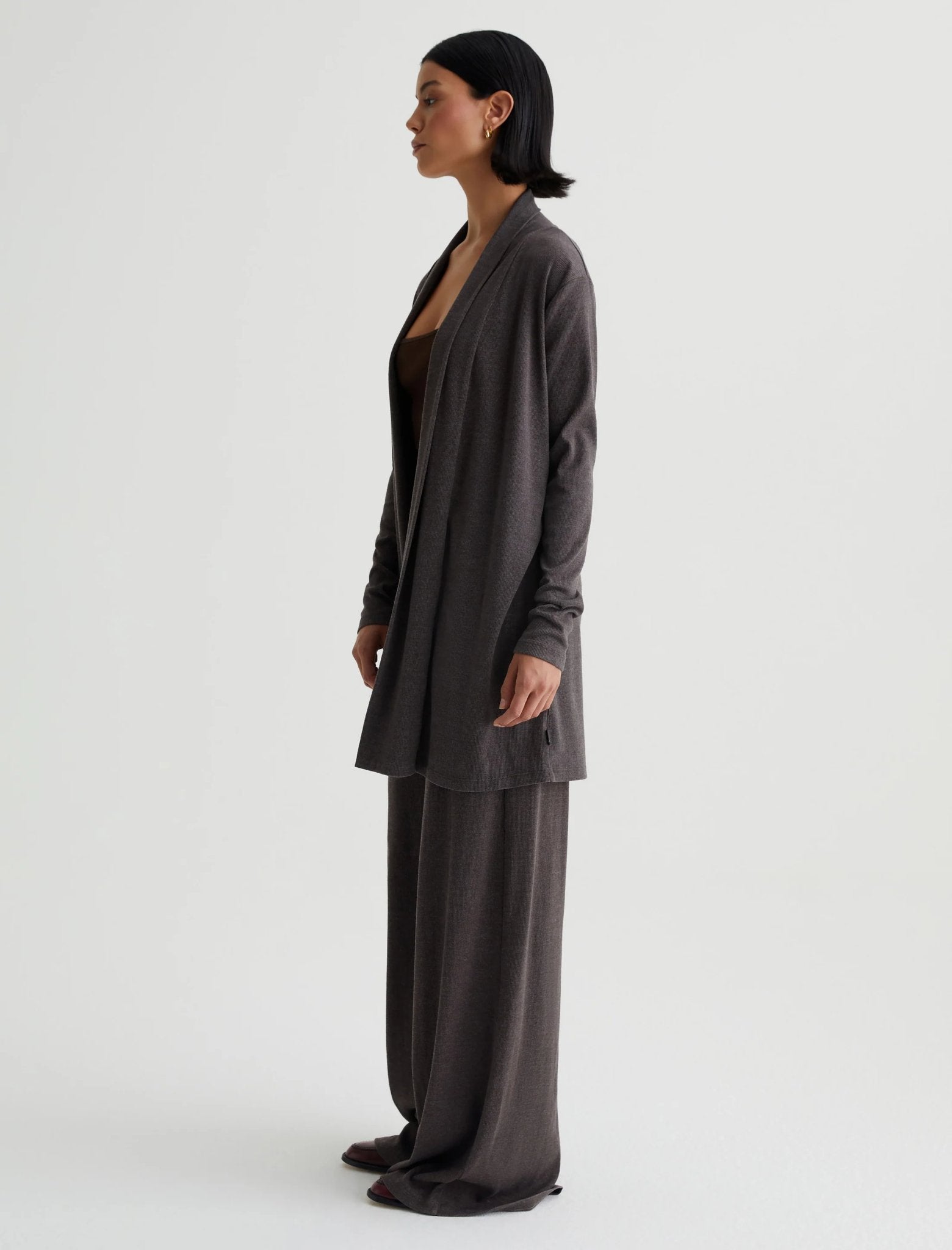 Saamie Ribbed Cardigan - AG Jeans - Danali - MSR71400-STOW-XS