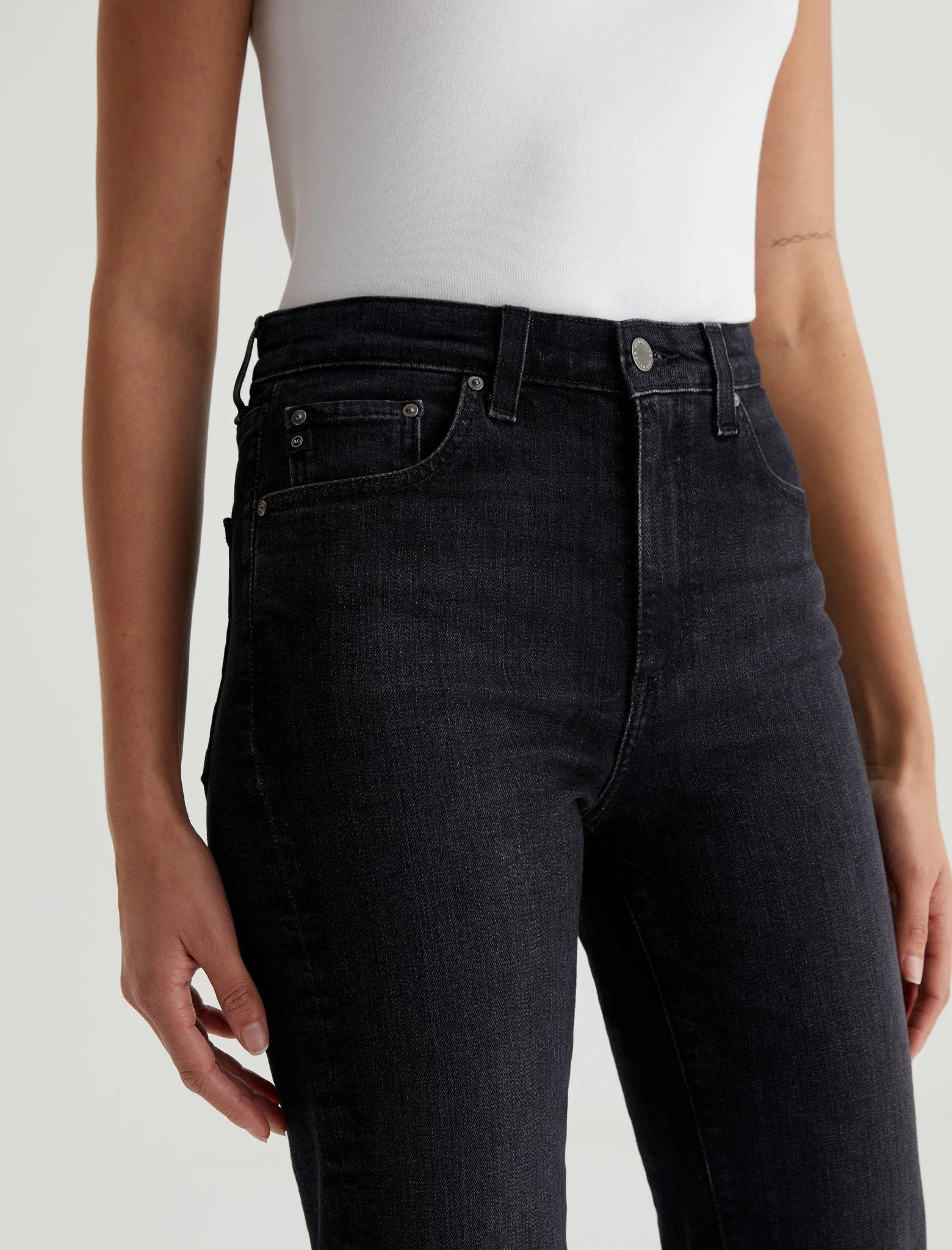 Saige High Rise Straight Jeans - AG Jeans - Danali - STS1A99-COSM-26