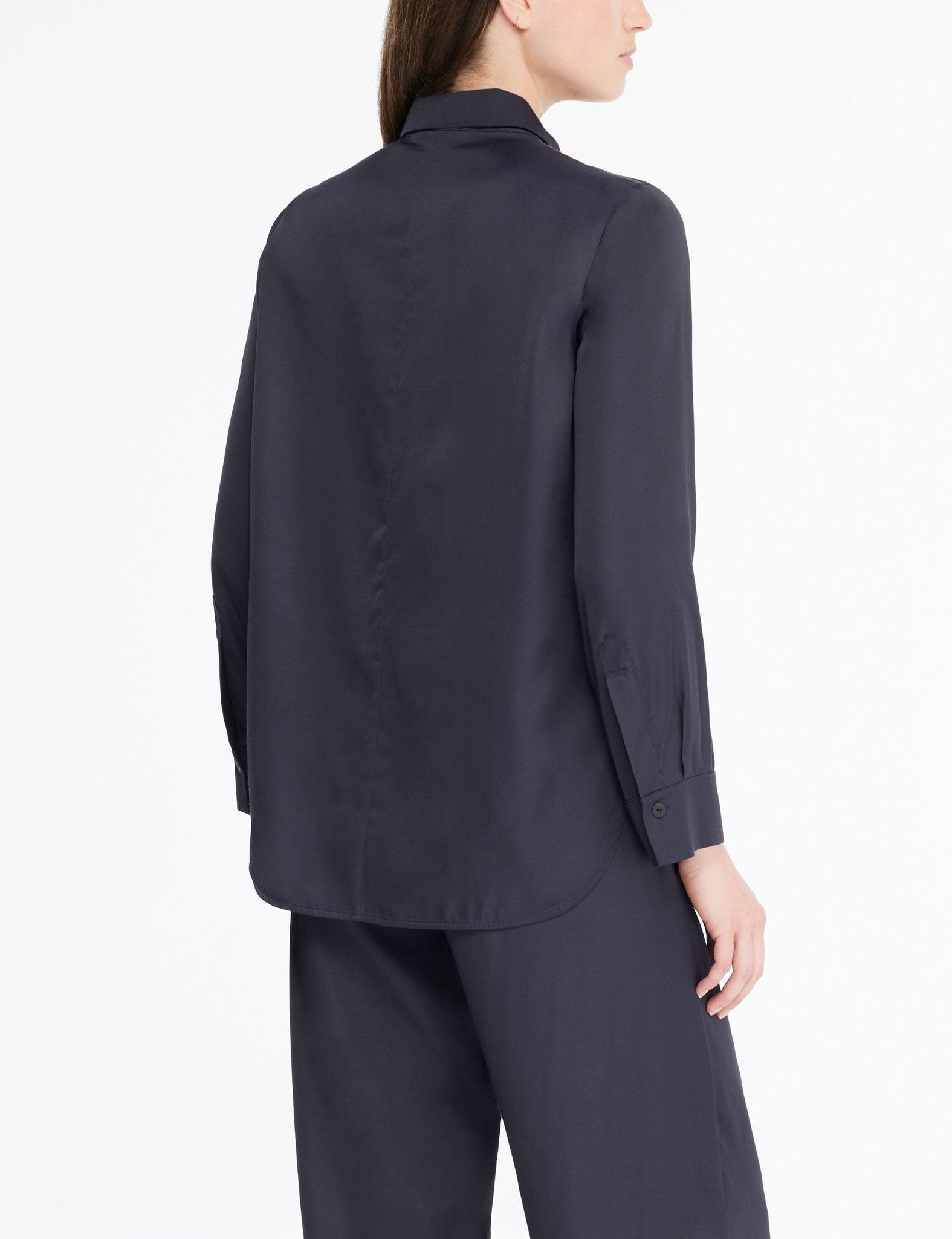 Satin Wool Shirt - Sarah Pacini - Danali - 232.13.001.42.01