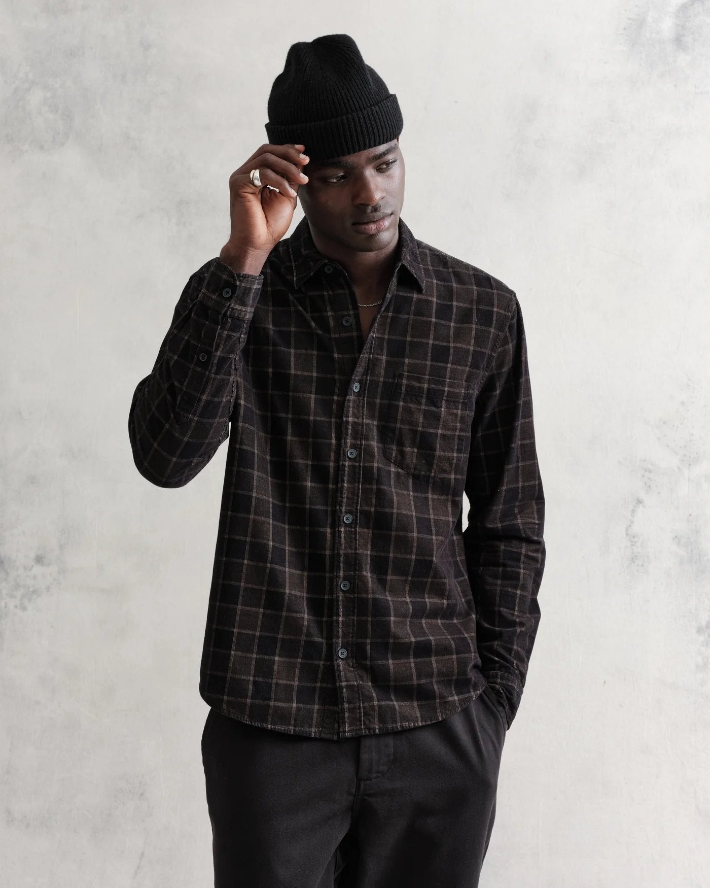 Shelly Shirt Cotton - Wax London - Danali - PS24-SHT-SHL-BBX-BKH-M