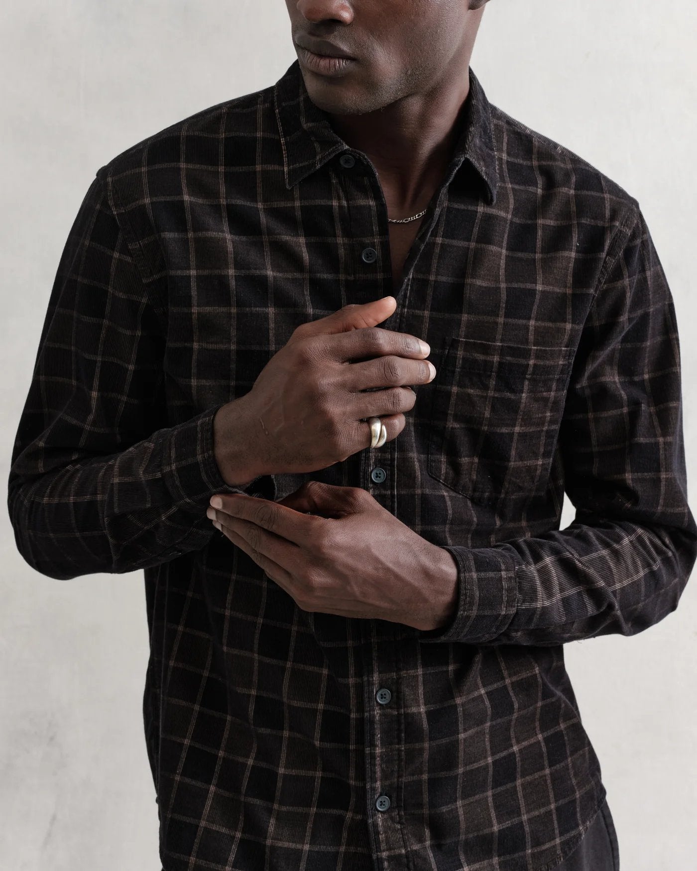 Shelly Shirt Cotton - Wax London - Danali - PS24-SHT-SHL-BBX-BKH-M