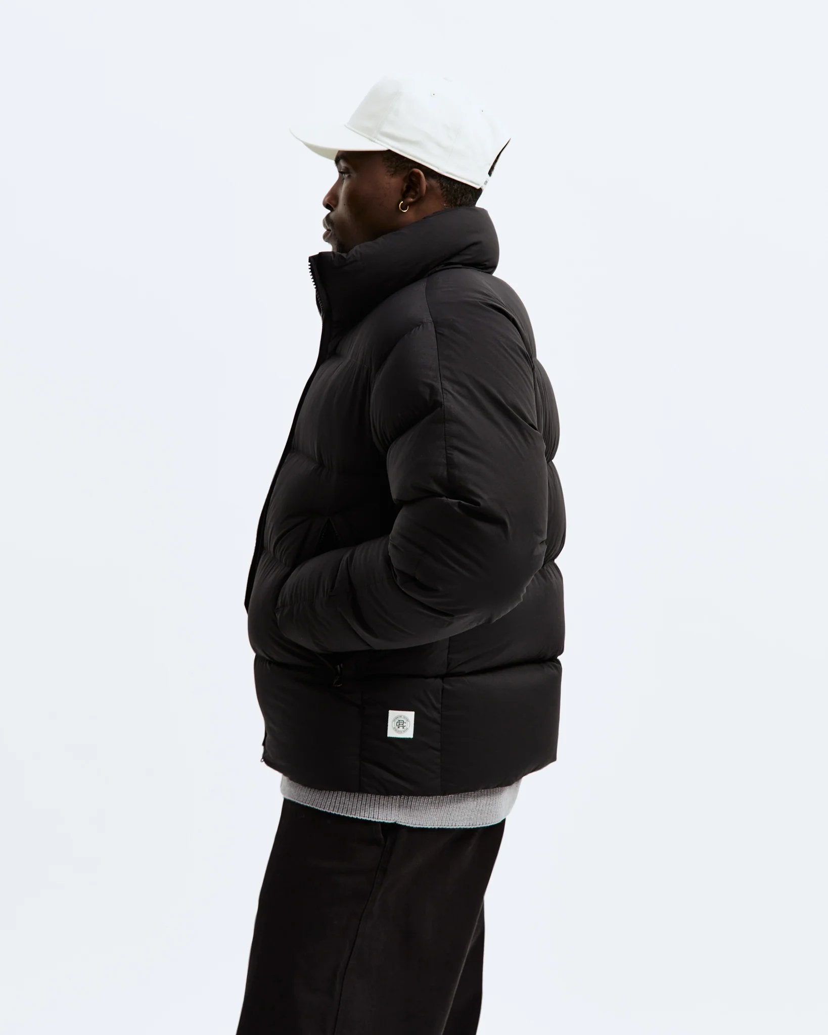 Training Camp Puffer Jacket - Reigning Champ - Danali - RC-4240-BLACK-S