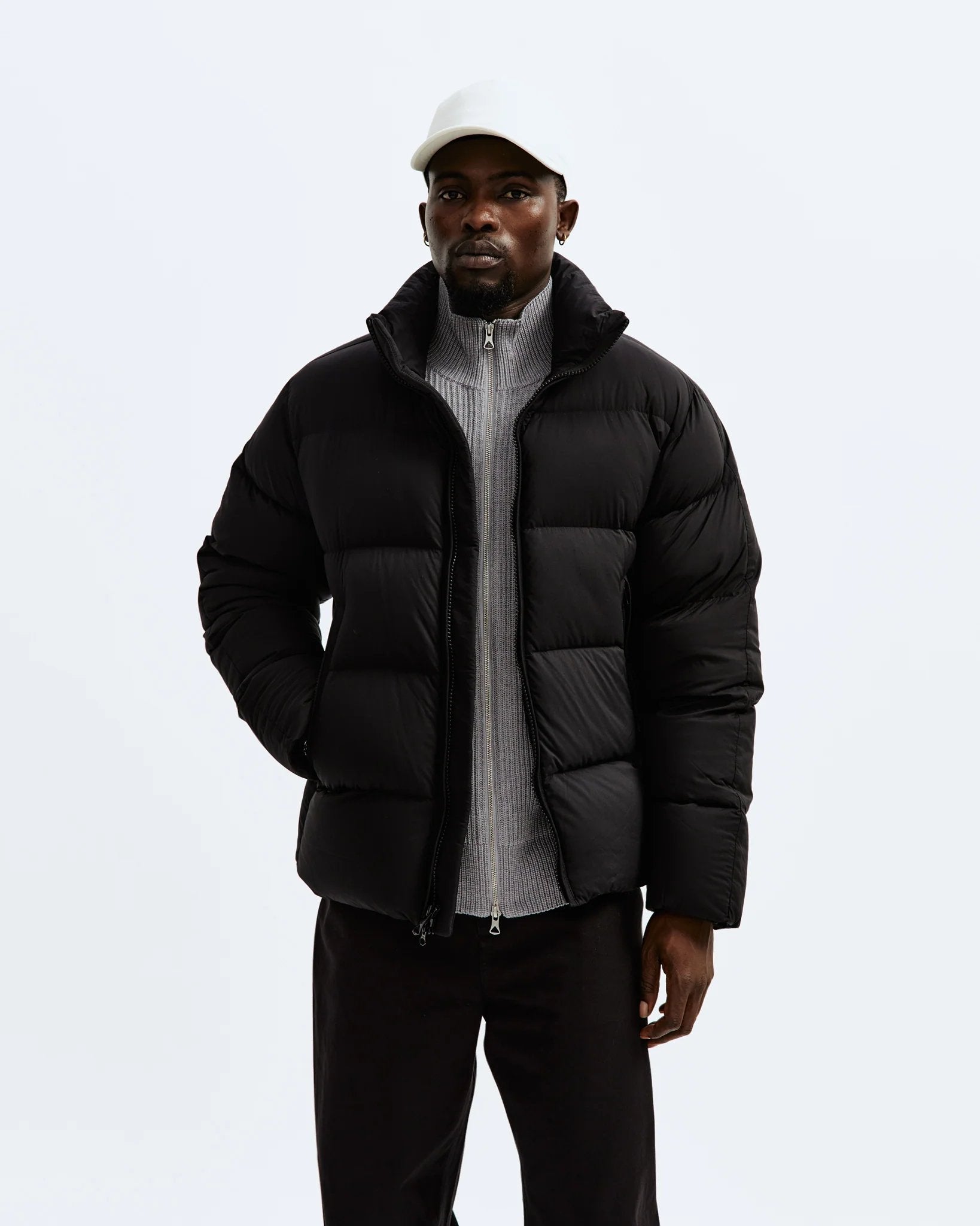 Training Camp Puffer Jacket - Reigning Champ - Danali - RC-4240-BLACK-S
