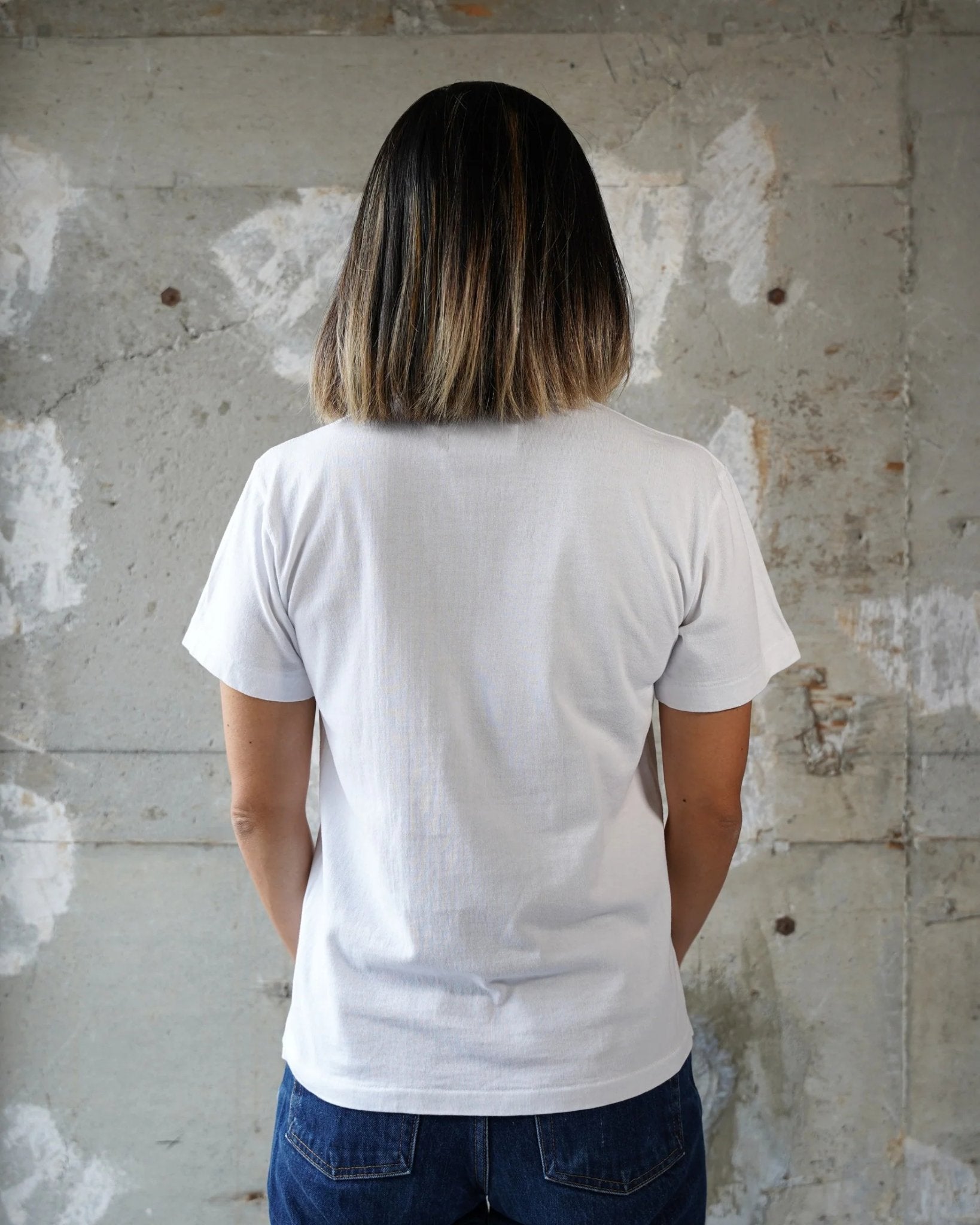 Ultimate Pima Tsuriami Crewneck T-Shirt - Wonder Looper - Danali - CT19134100-WHT-S