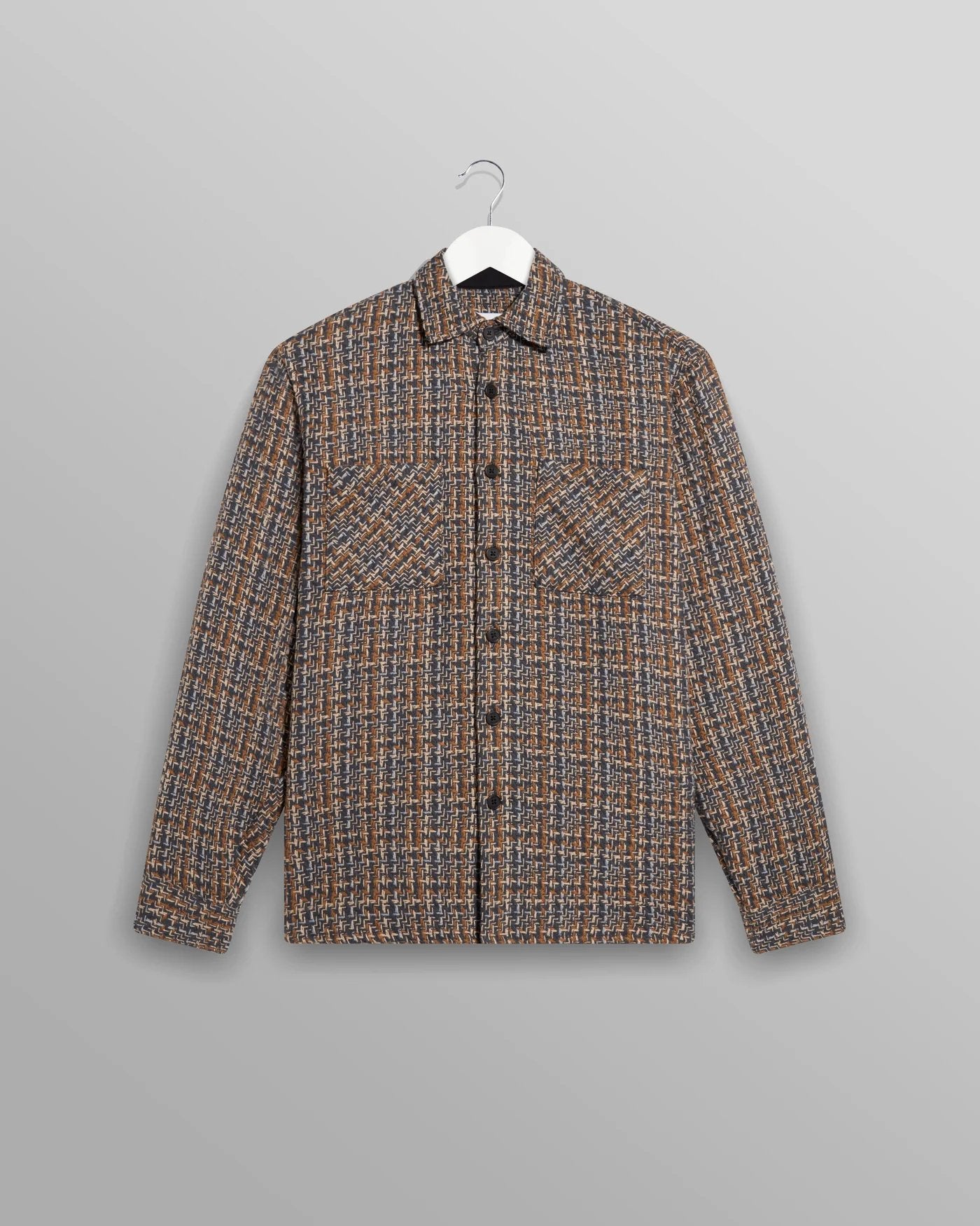 Whiting Overshirt Eden Check - Wax London - Danali - PS24-OSH-WHI-BCA-CHR-M
