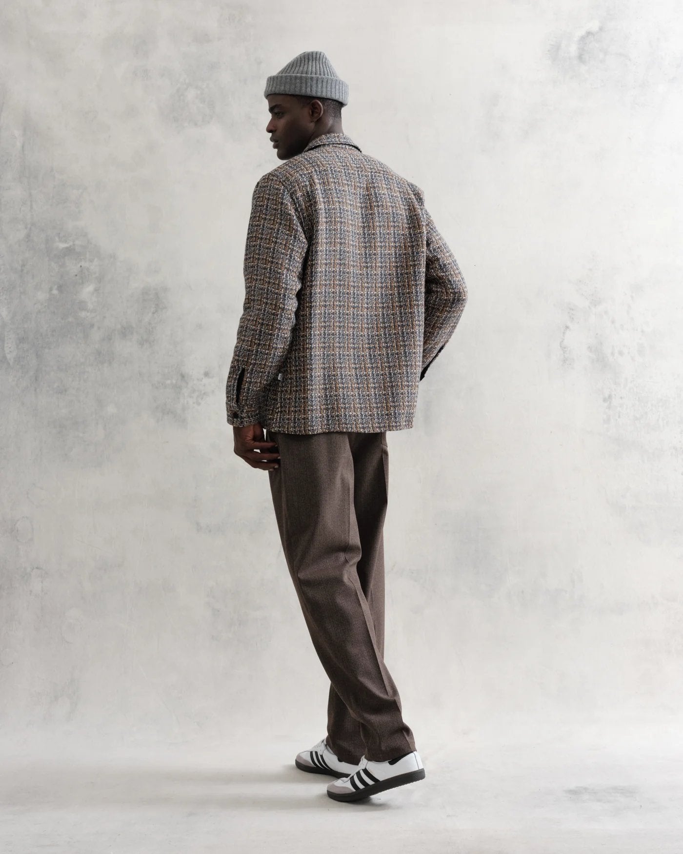 Whiting Overshirt Eden Check - Wax London - Danali - PS24-OSH-WHI-BCA-CHR-M