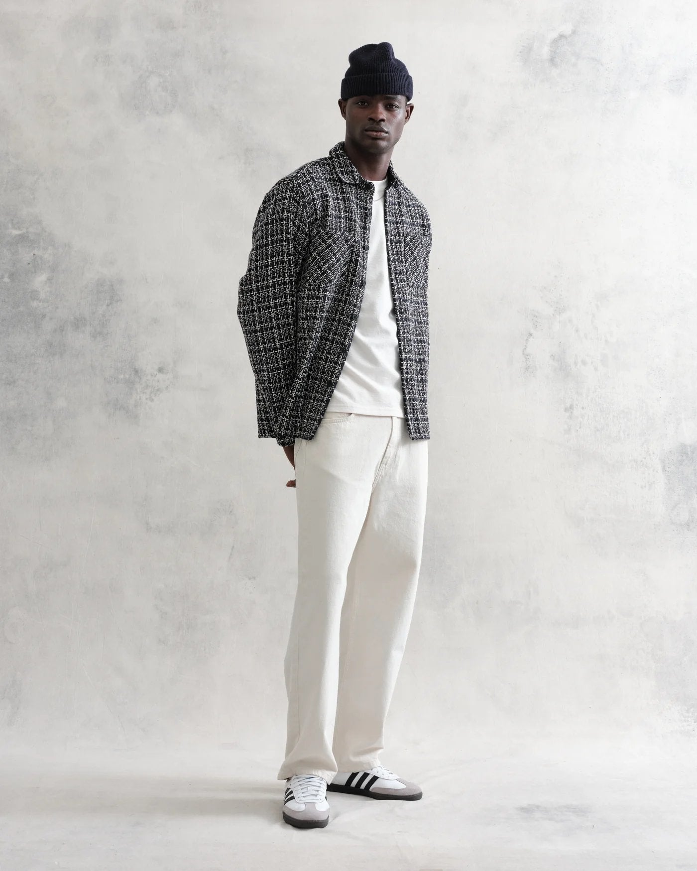 Whiting Overshirt Eden Check - Wax London - Danali - PS24-OSH-WHI-BCB-NEC-S