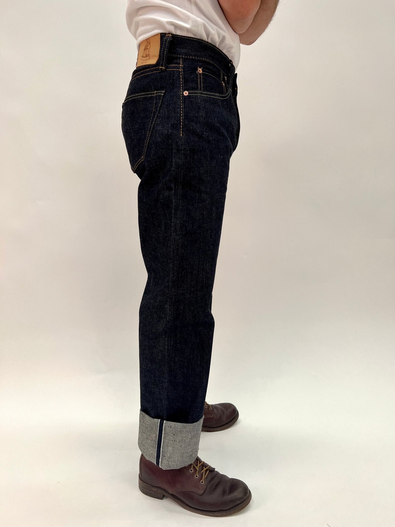 XX-003 Regular Straight Loom State - Pure Blue Japan - Danali - XX03-LS Indigo-31