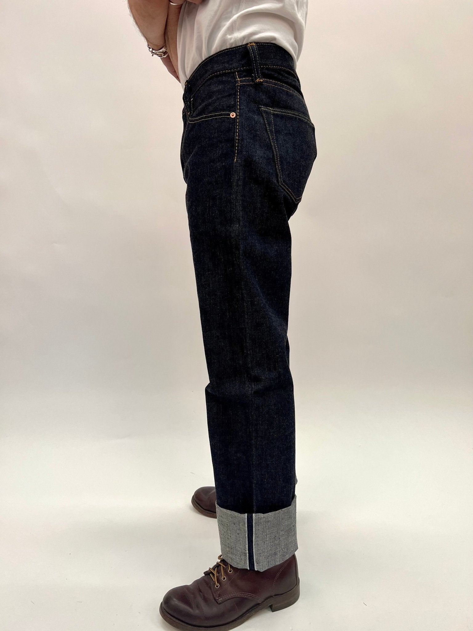 XX-003 Regular Straight Loom State - Pure Blue Japan - Danali - XX03-LS Indigo-31