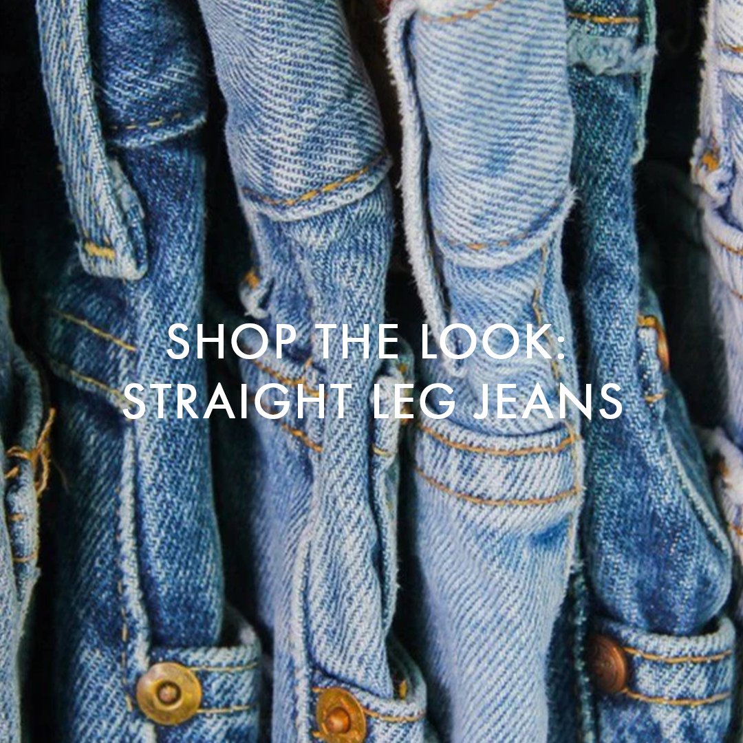 Shop the Trend: Straight Leg Jeans | Vs Skinny Jeans | Denim