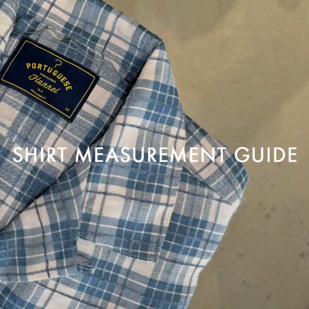 How we measure our shirts - Danali