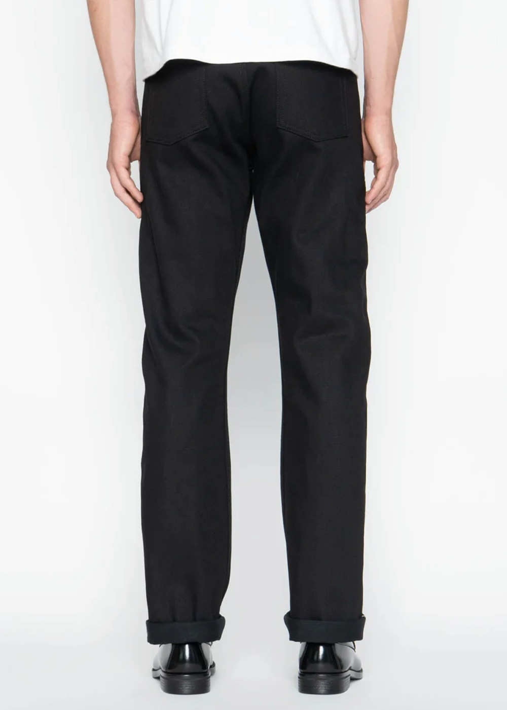 True Guy Solid Black Selvedge - Naked and Famous Denim Canada - Danali - 101061621