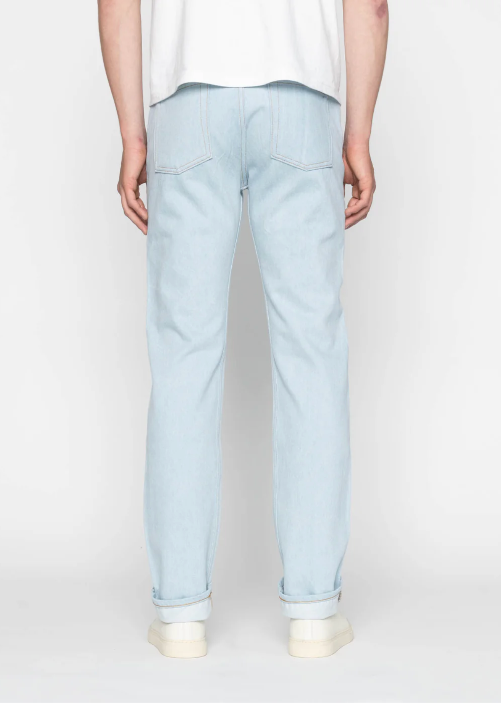 Weird Guy Secret Agent Bleach Blue - Naked and Famous Denim Canada - Danali - 101136803