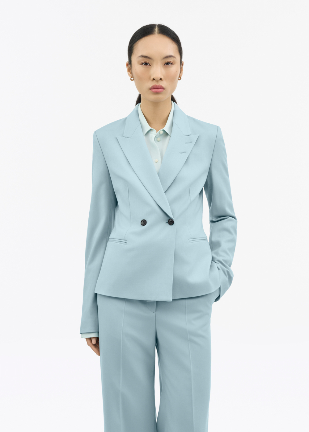 Rita Blazer - Flycatcher Blue - Tiger of Sweden Canada - Danali - 11446521J