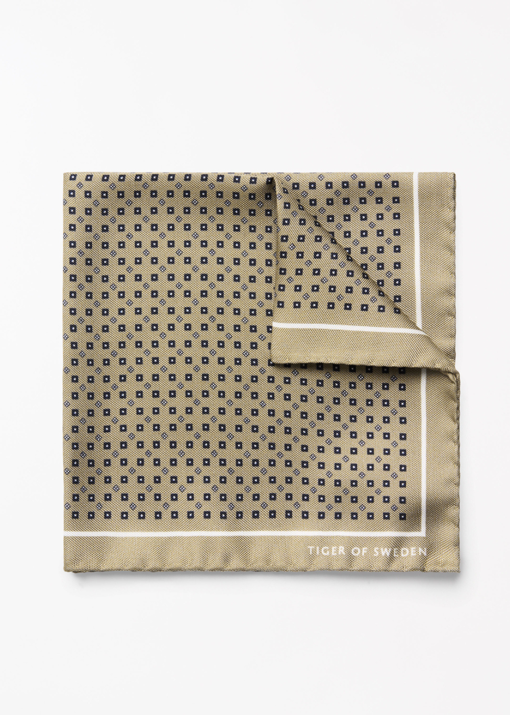 Quadra Silk Handkerchief - Greige - Tiger of Sweden Canada - Danali - 114773068
