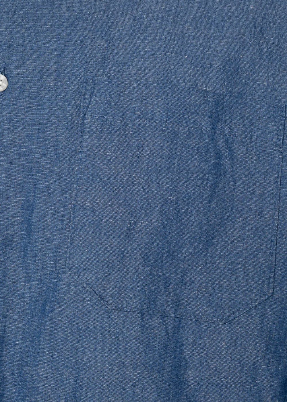 True Shirt Linen Blend Denim - Indigo - Naked and Famous Denim Canada - Danali - 120140785