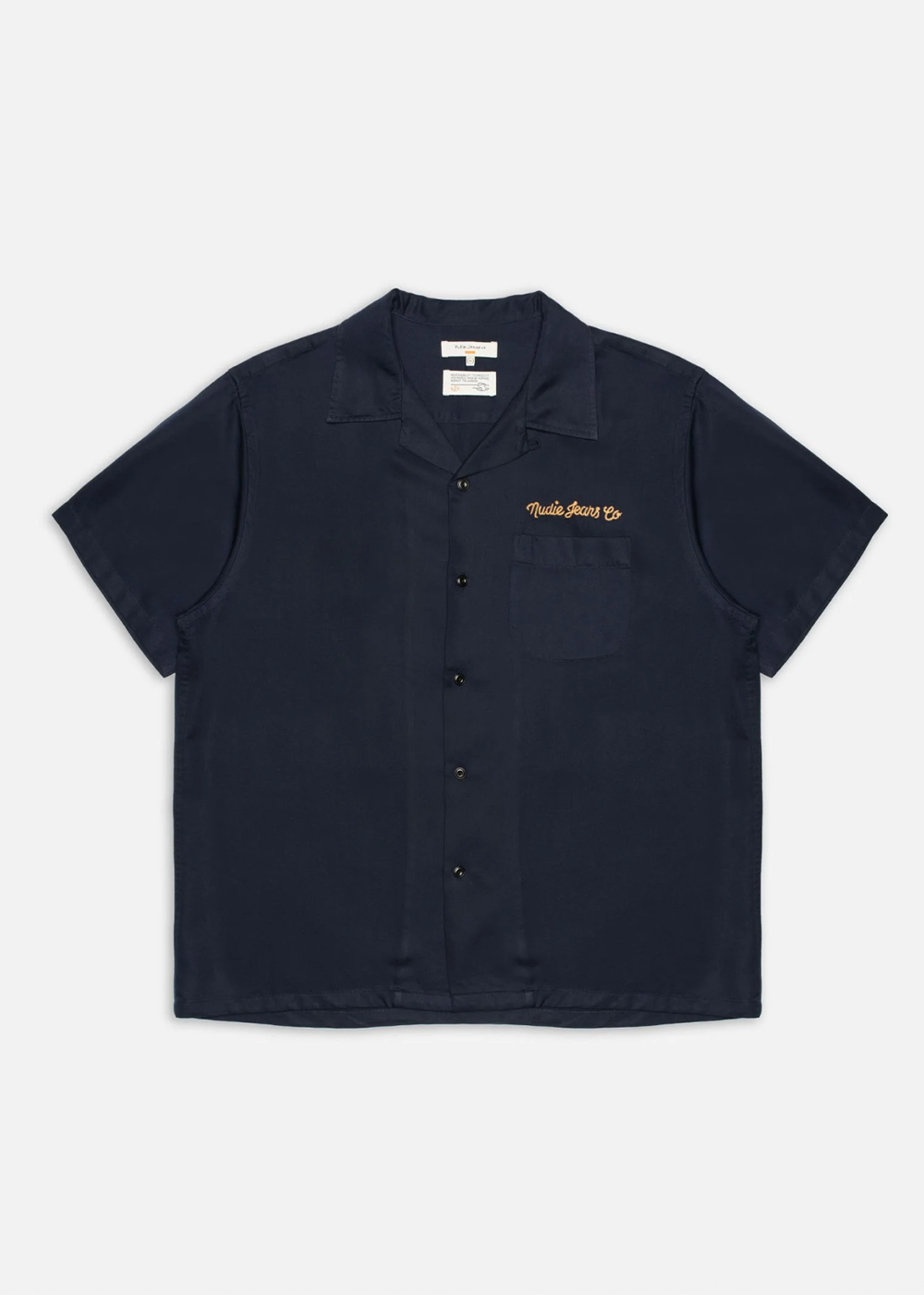 Arthur Bowling Shirt 8 Wonders - Navy - Nudie Jeans Canada - Danali - 140927