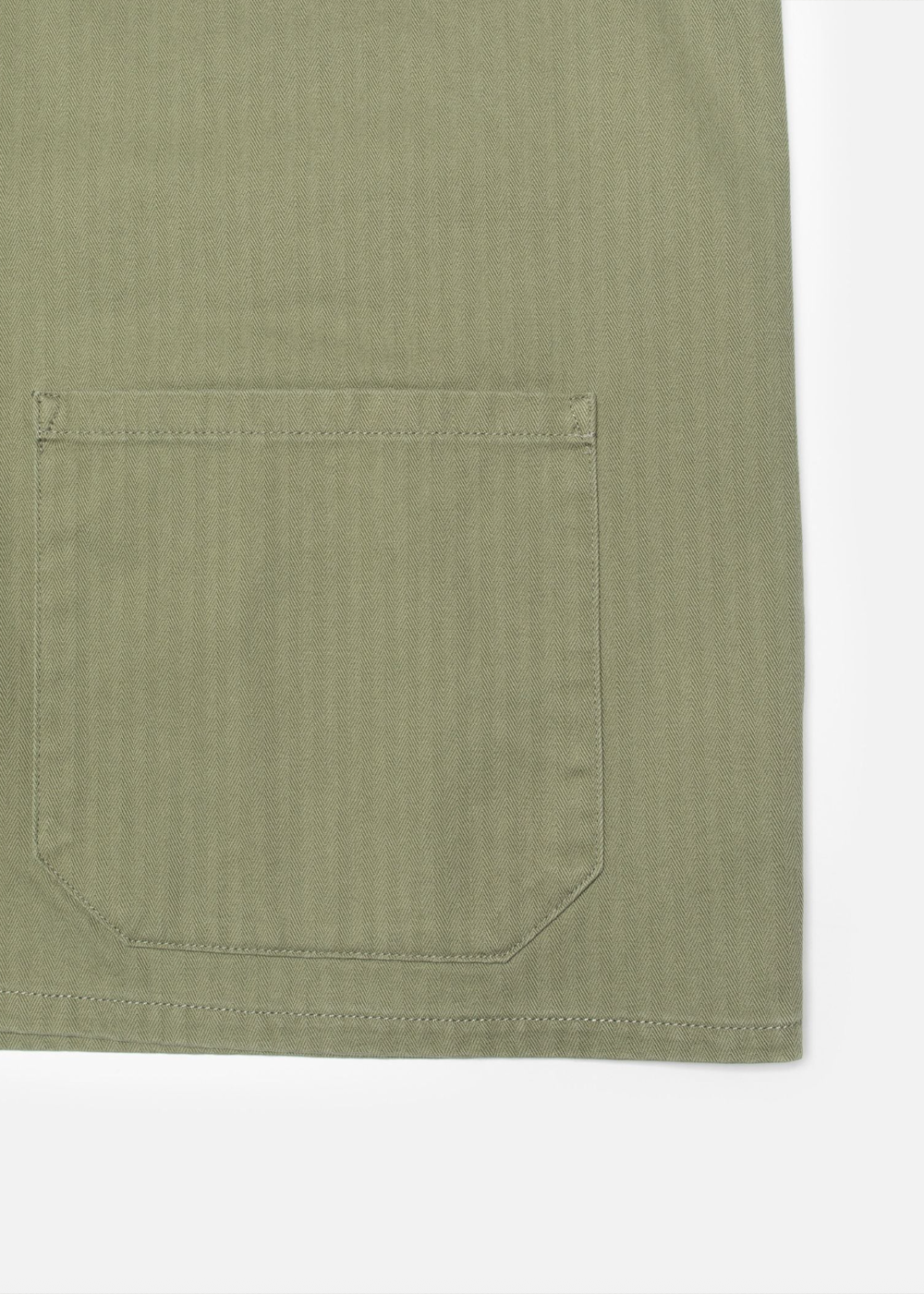 Buddy Chore Jacket Herringbone - Pale Green - Nudie Jeans Canada - Danali - 160988