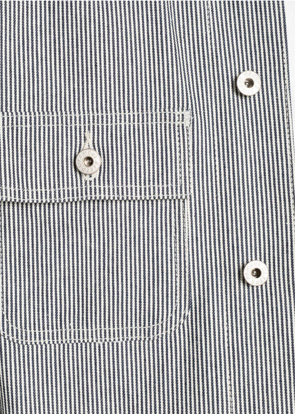 Chore Coat Hickory Selvedge - Indigo - Naked and Famous Denim Canada - Danali - 165137565-IND