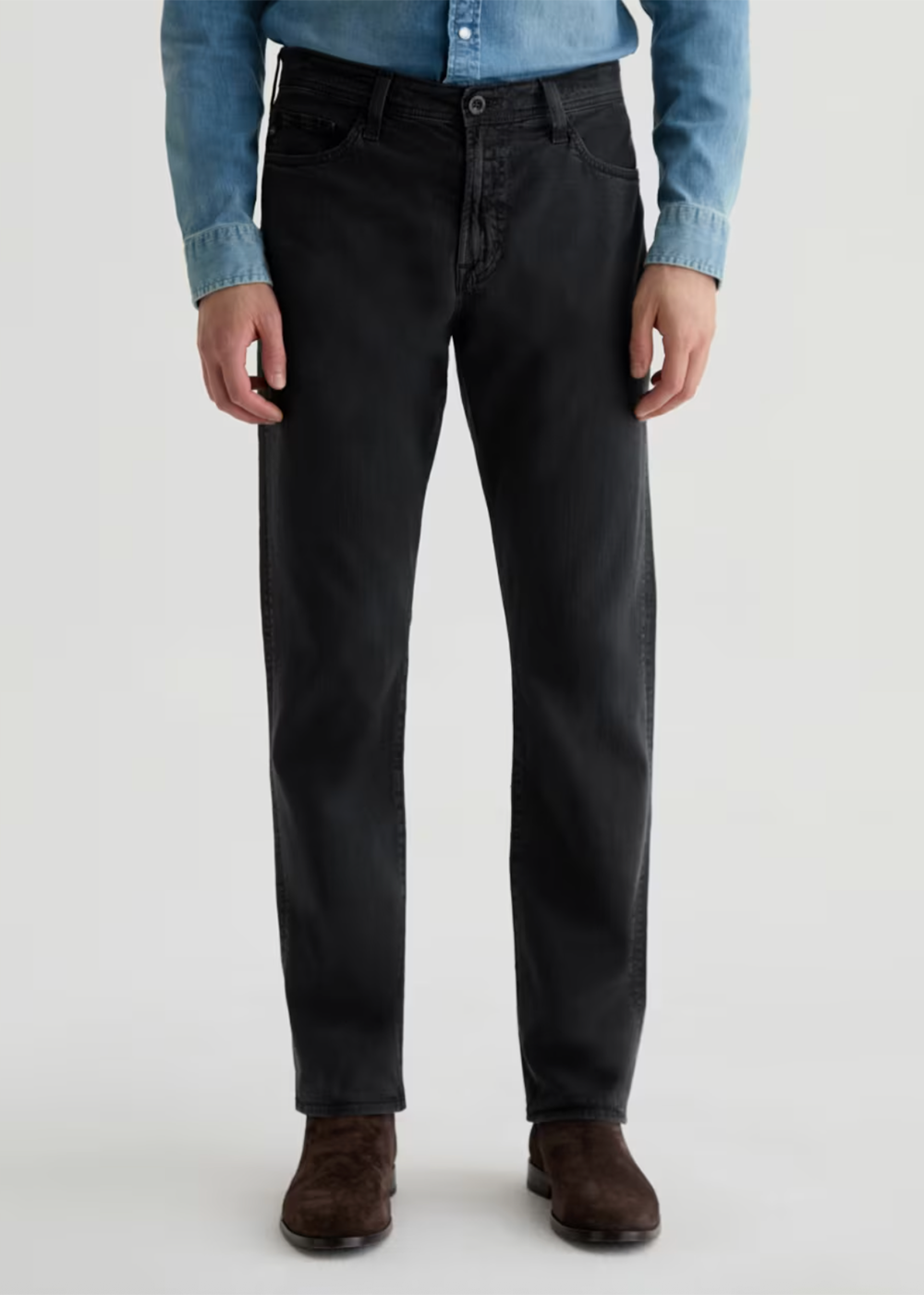 Everett Linen Pant - Sulfur Antique Black - AG Jeans Canada - Danali - 1794PTLSLANBK