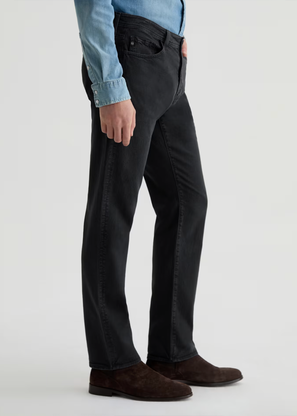 Everett Linen Pant - Sulfur Antique Black - AG Jeans Canada - Danali - 1794PTLSLANBK