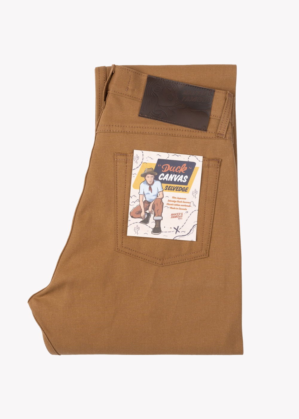 True Guy Duck Canvas Selvedge Jeans